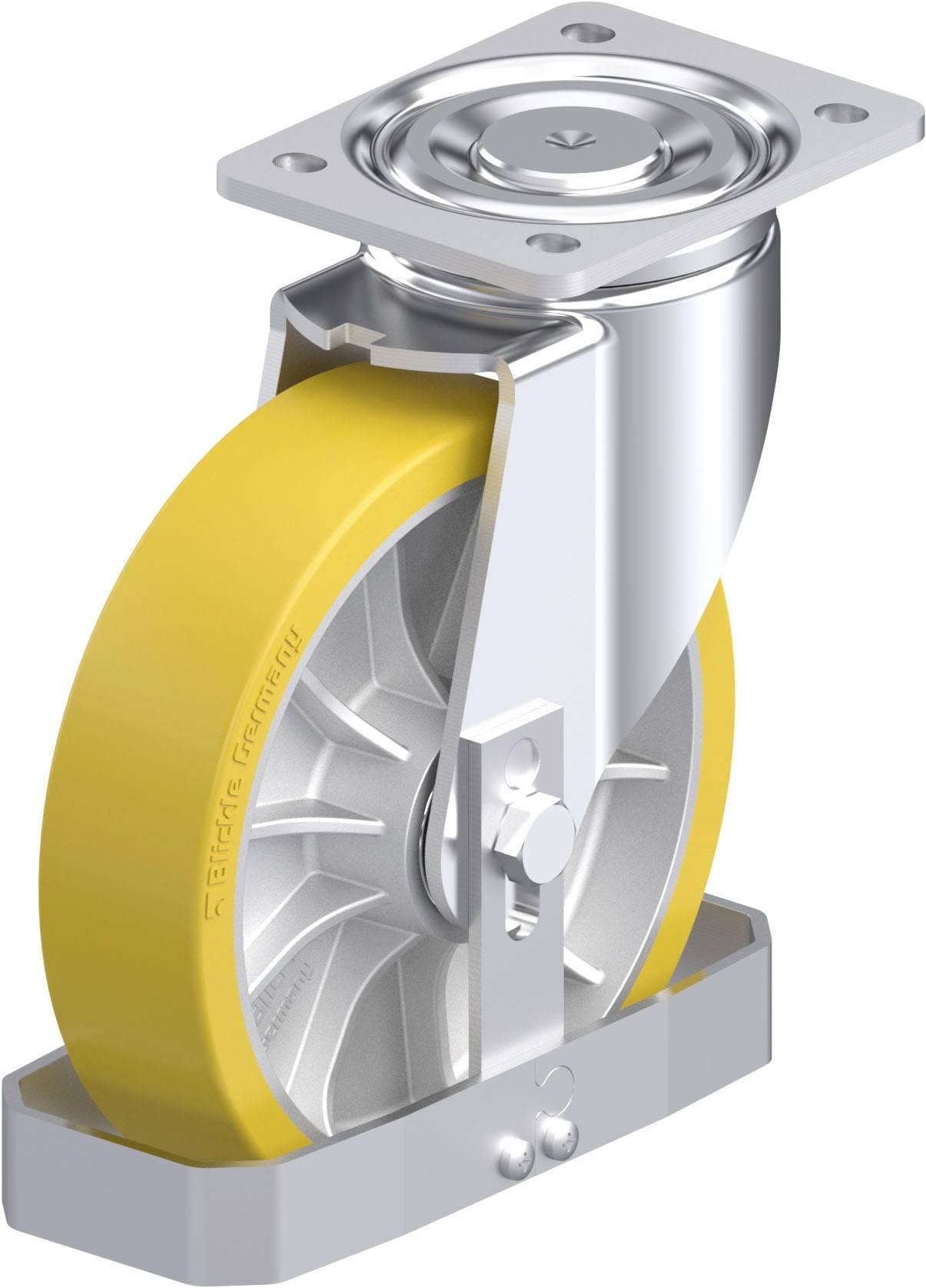 Blickle 939470 LH-ALTH 202K-FS Stahlblech-Lenkrolle Rad-Durchmesser: 200mm Tragfähigkeit (max.): 900kg 1St.