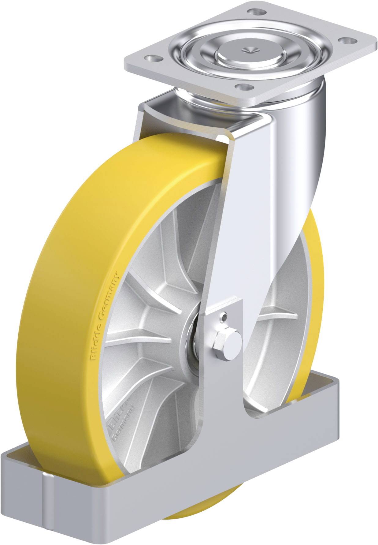 Blickle 939482 LH-ALTH 252K-FS Stahlblech-Lenkrolle Rad-Durchmesser: 250mm Tragfähigkeit (max.): 900kg 1St.