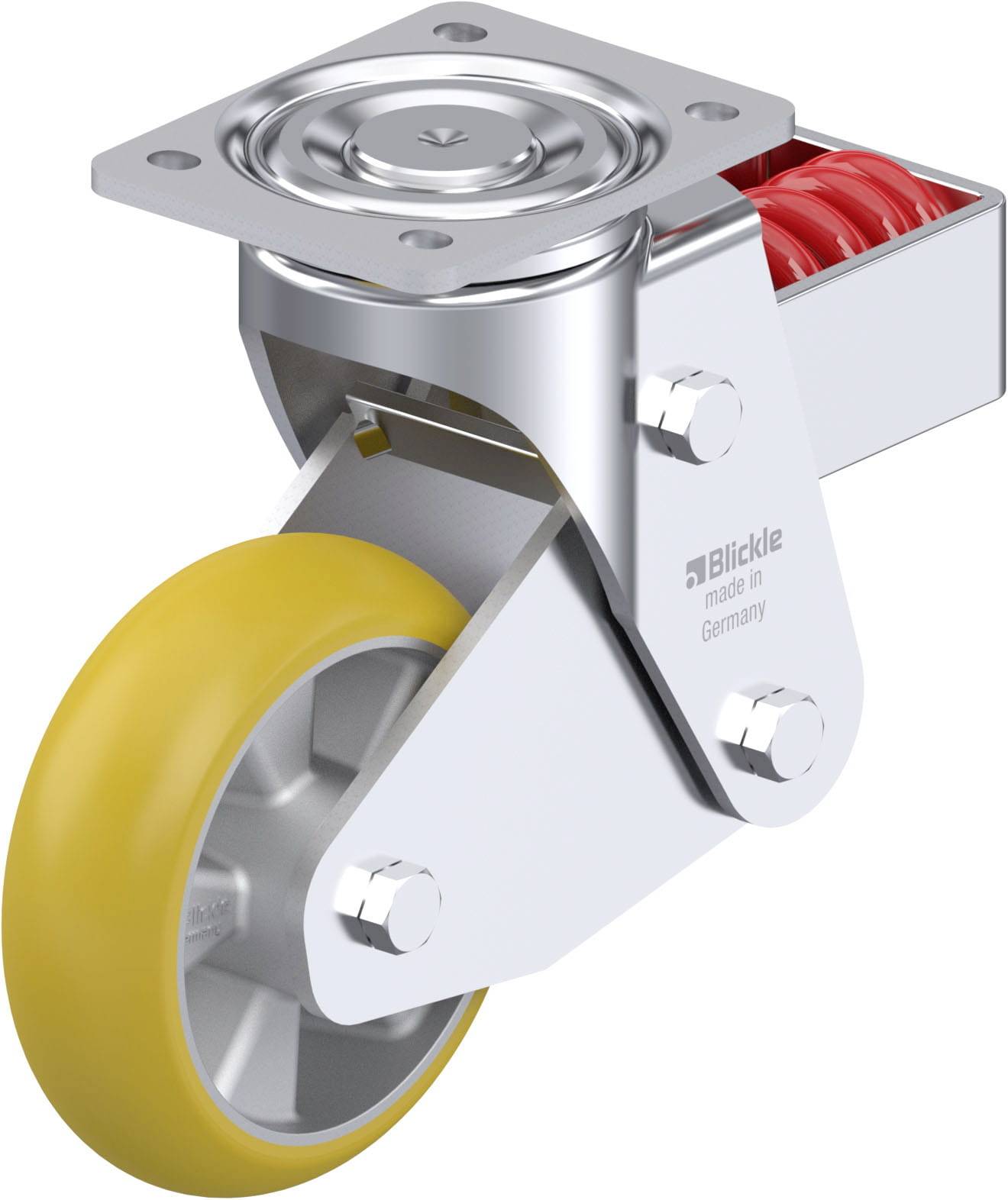 Blickle 937365 LHF-ALTH 160K-CO Stahlblech-Lenkrolle Rad-Durchmesser: 160mm Tragfähigkeit (max.): 750kg 1St.