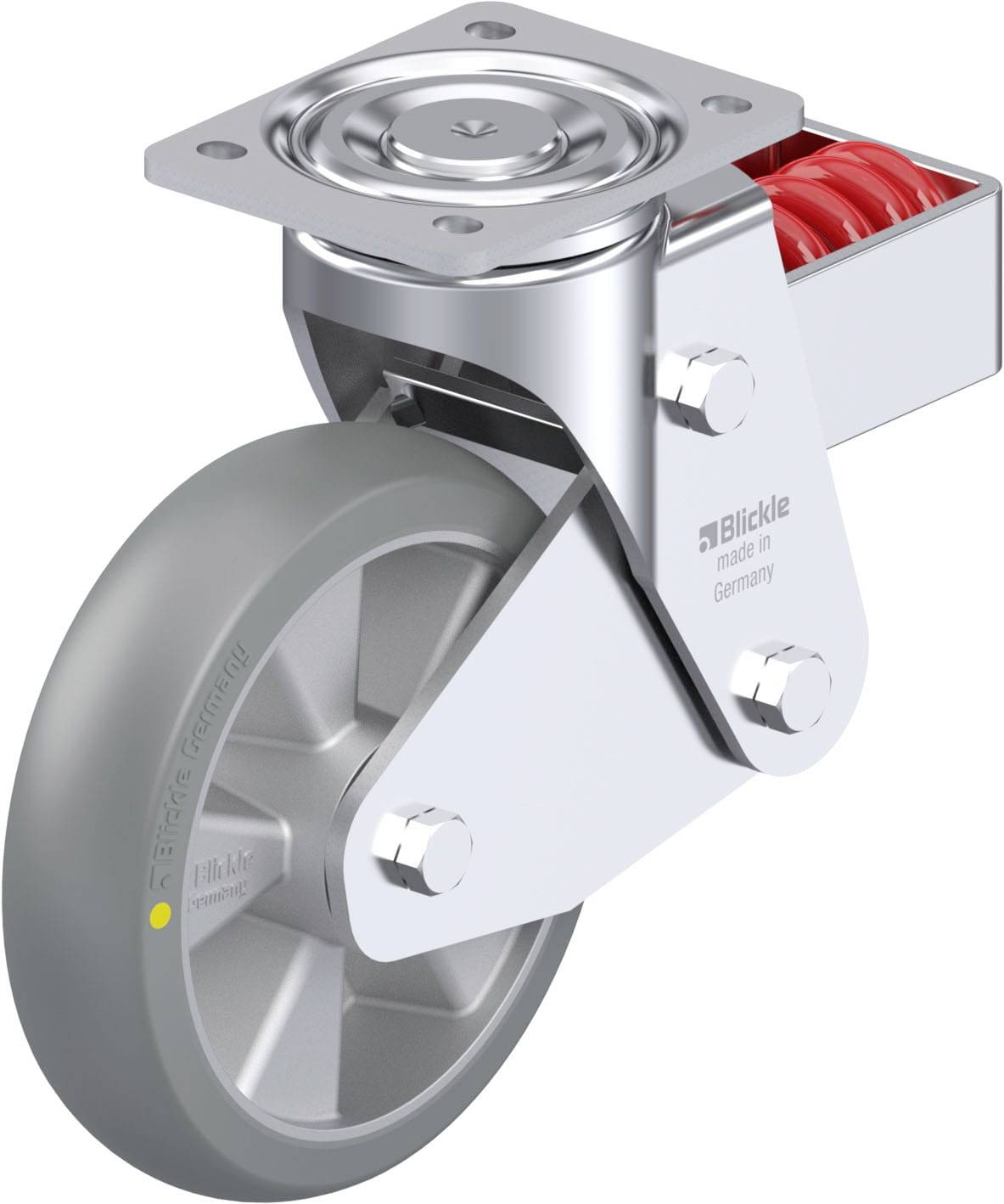 Blickle 937368 LHF-ALTH 200K-AS-CO Stahlblech-Lenkrolle Rad-Durchmesser: 200mm Tragfähigkeit (max.): 800kg 1St.