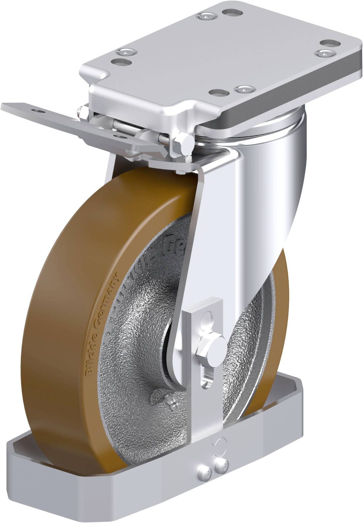 Blickle 939550 LH-GB 200K-IS-FS Stahlblech-Lenkrolle Rad-Durchmesser: 200mm Tragfähigkeit (max.): 900kg 1St.