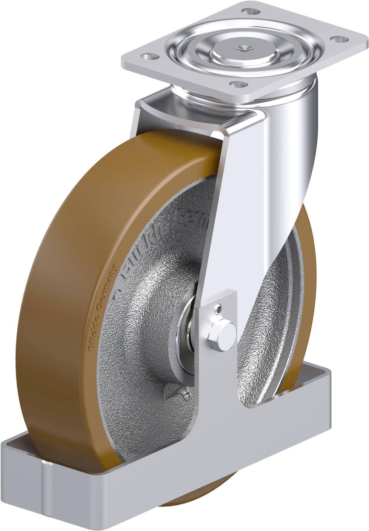 Blickle 926847 LH-GB 250K-FS Stahlblech-Lenkrolle Rad-Durchmesser: 250mm Tragfähigkeit (max.): 900kg 1St.