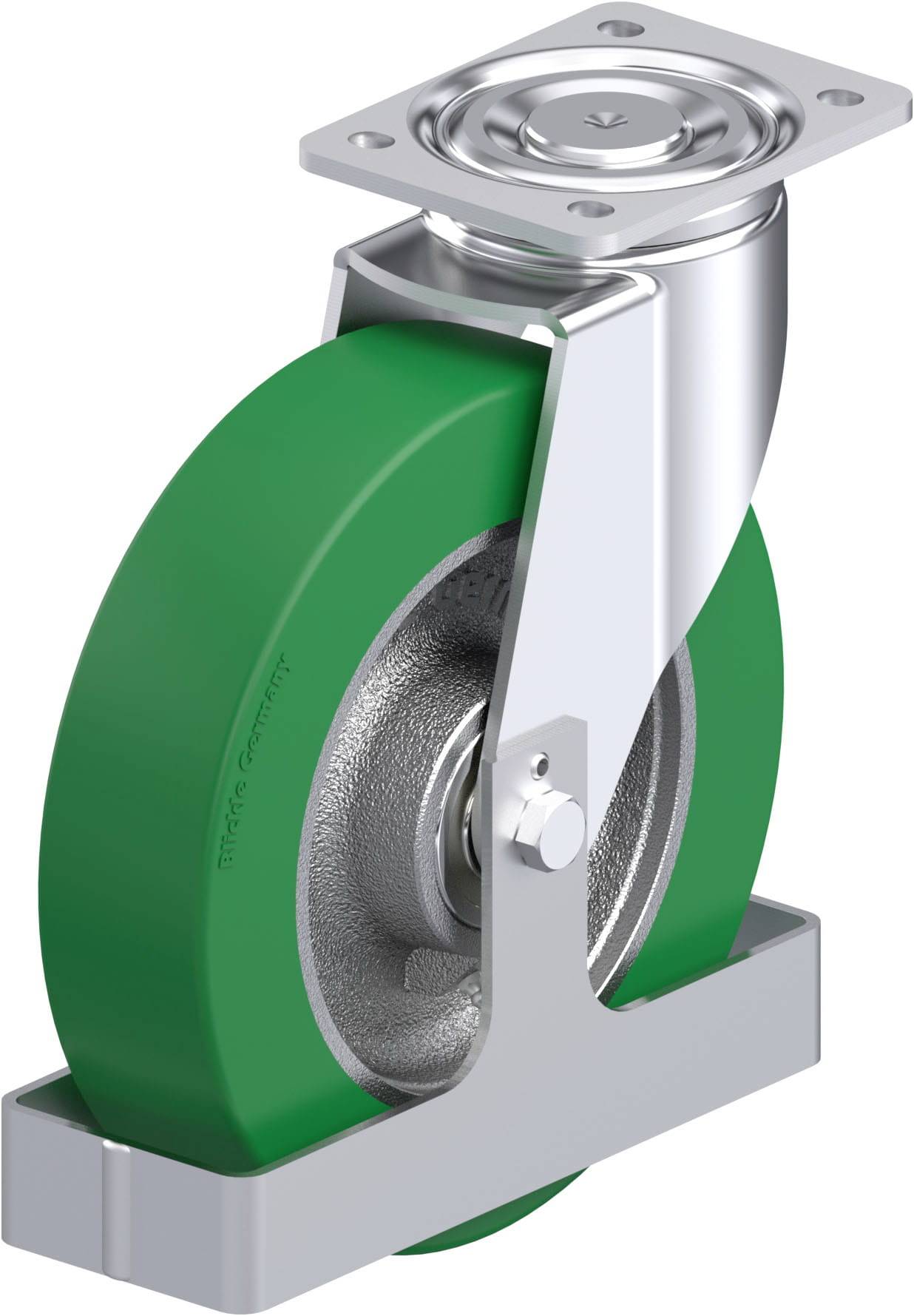 Blickle 939257 LH-GST 250K-FS Stahlblech-Lenkrolle Rad-Durchmesser: 250mm Tragfähigkeit (max.): 900kg 1St.