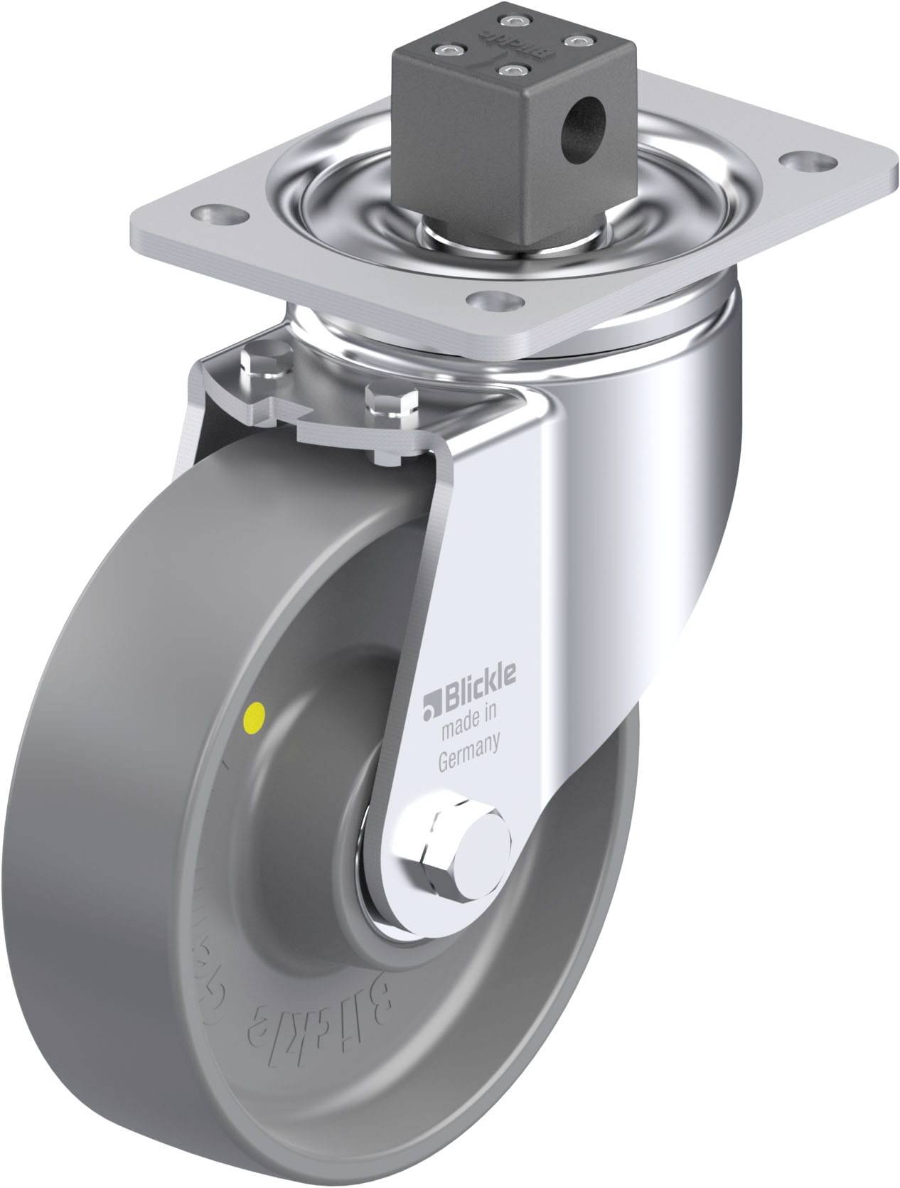 Blickle 930298 LH-PO 160K-CS13-ELS Stahlblech-Lenkrolle Rad-Durchmesser: 160mm Tragfähigkeit (max.): 450kg 1St.