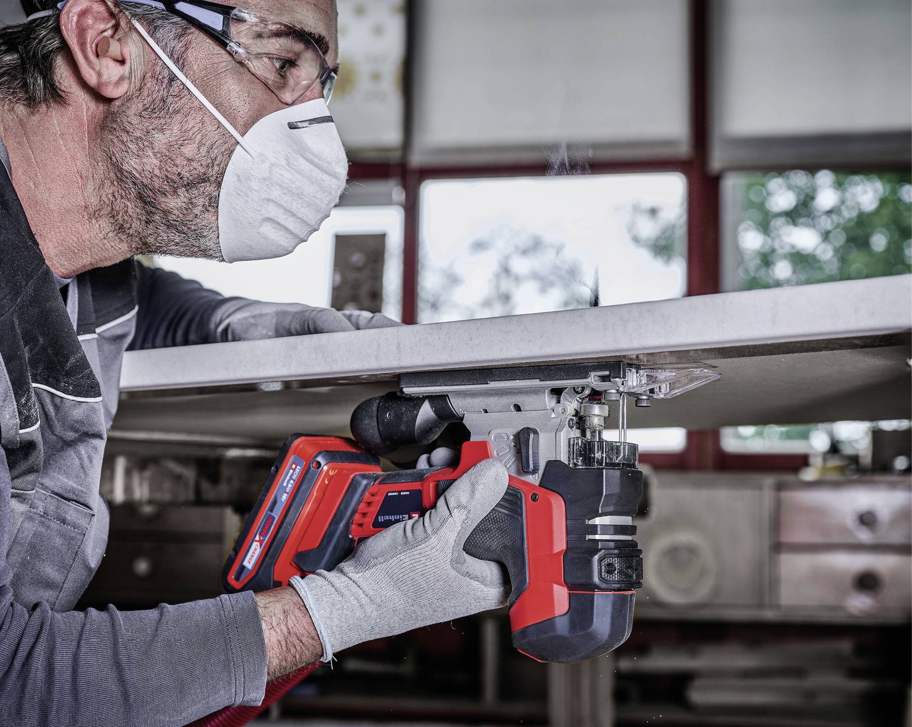 Einhell Professional TP-JST 18/135 Li BL Akku-Stichsäge 4321265 ohne Akku, ohne Ladegerät Anzahl mitgelieferte Akkus 0