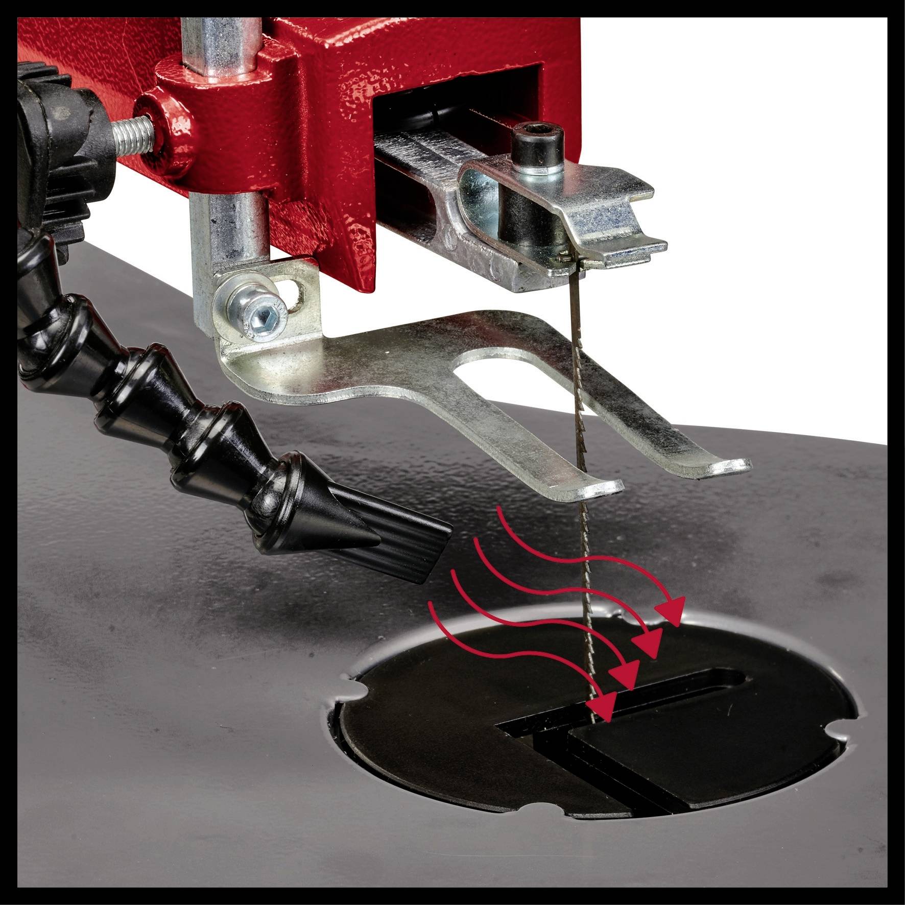 Einhell TC-SS 406 E Dekupiersäge 70W Sägeblattlänge: 127mm