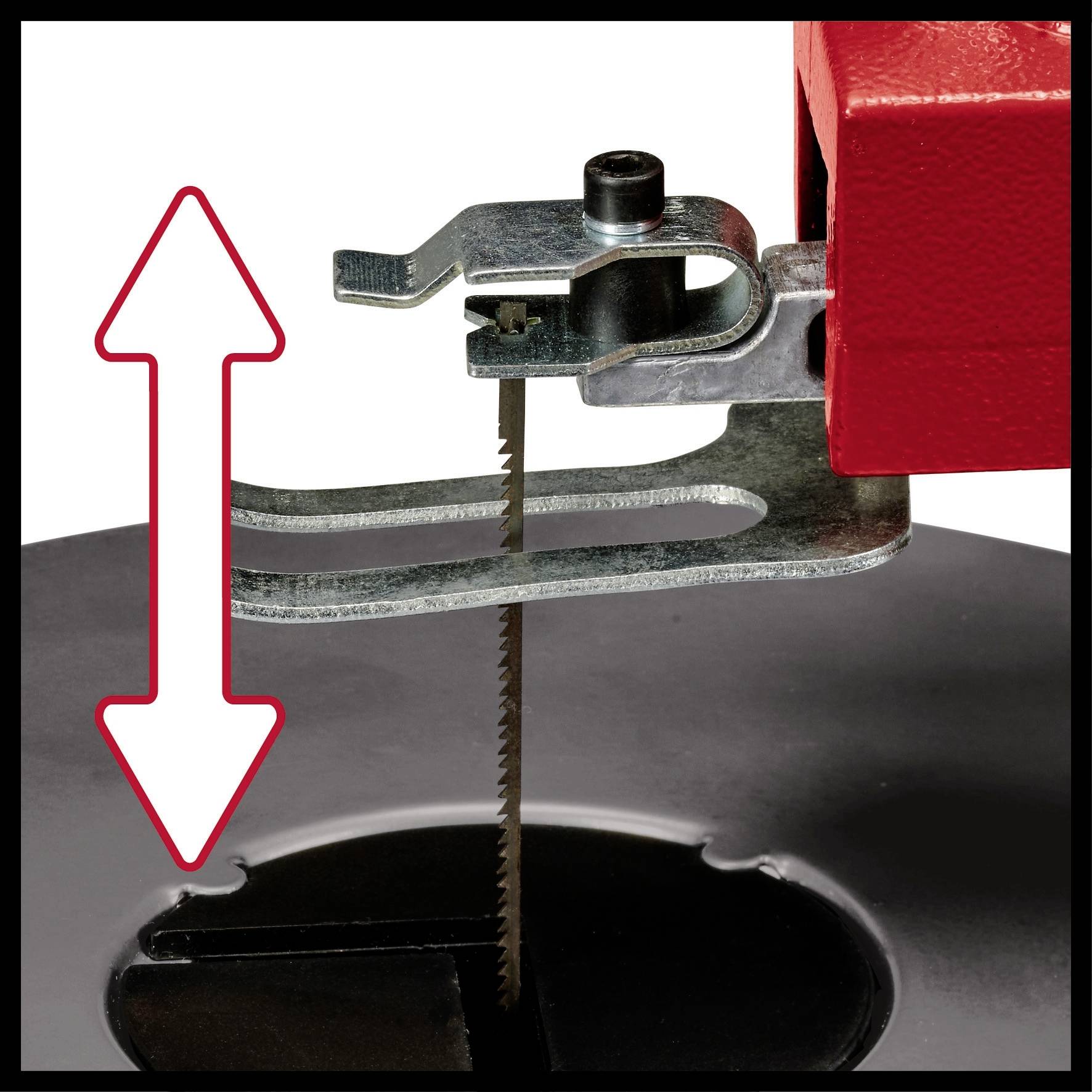 Einhell TC-SS 406 E Dekupiersäge 70W Sägeblattlänge: 127mm