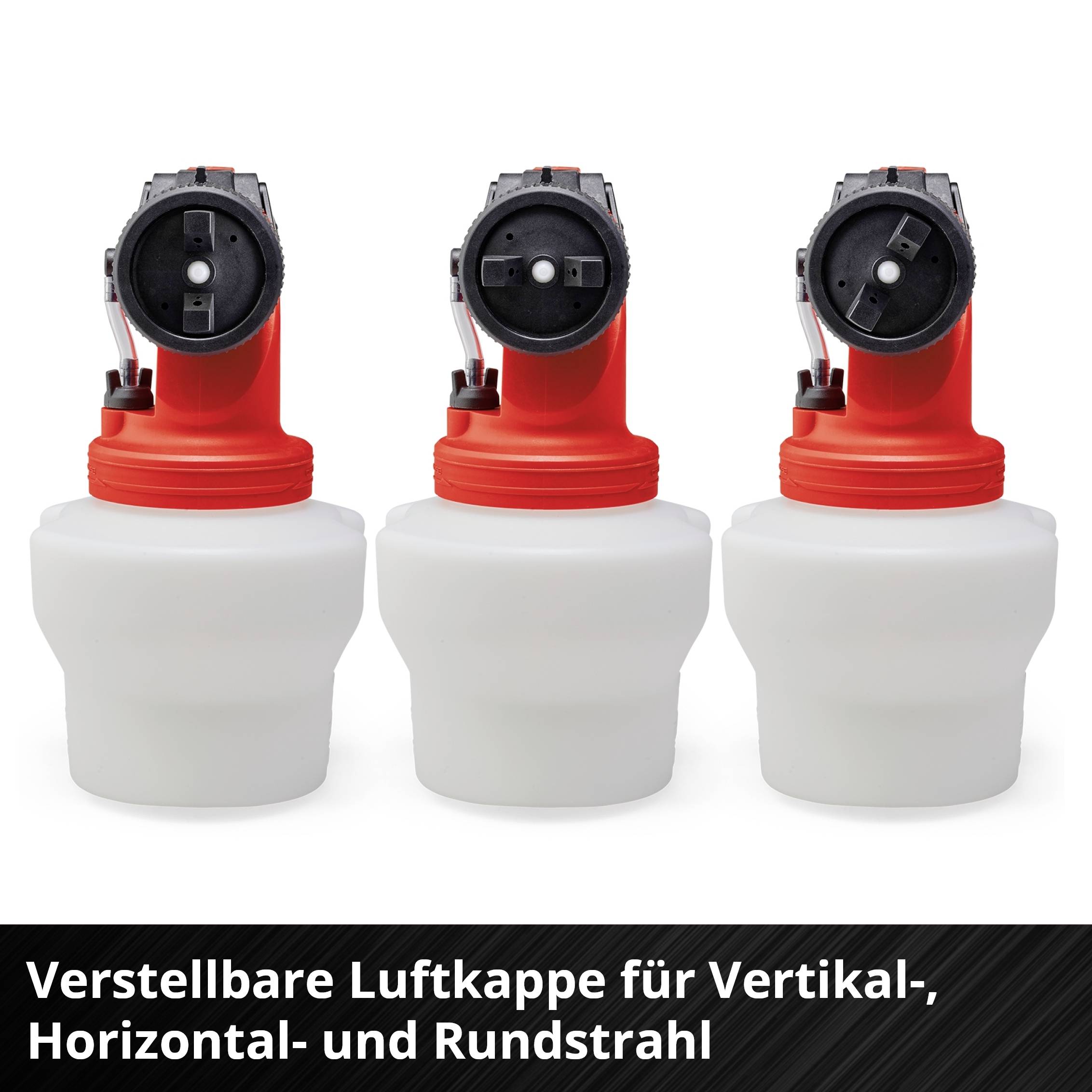 Einhell TE-SY 18/90 Li-Solo Farbsprühsystem Fördermenge (max.) 1000 ml/min