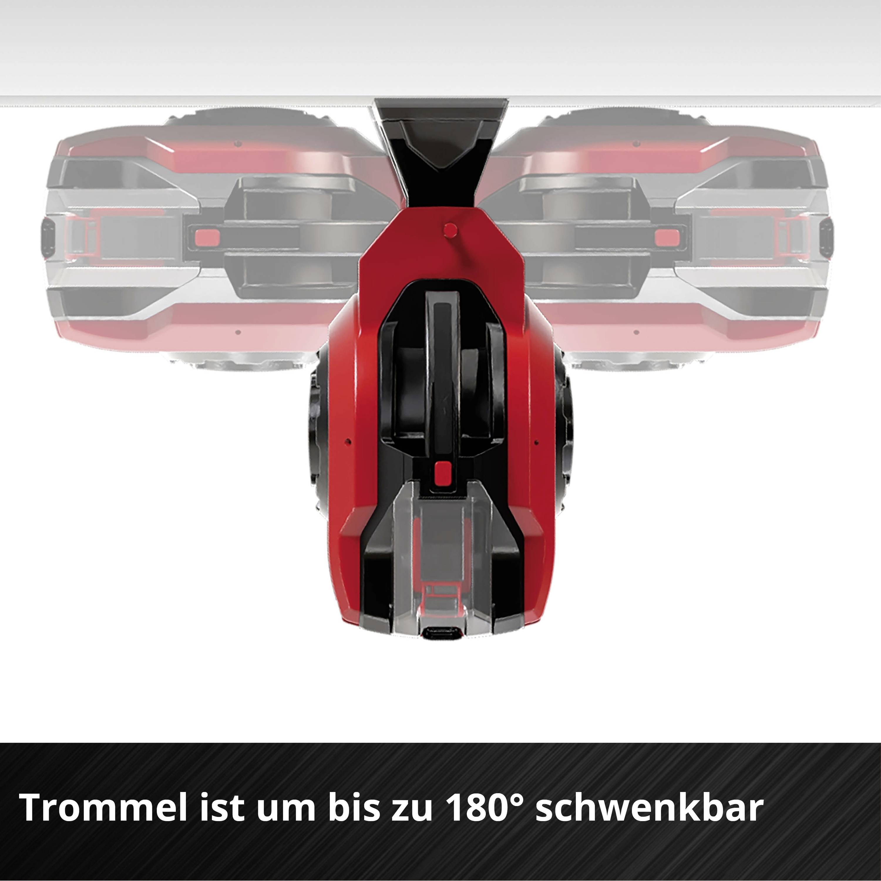 Einhell 4173770 GE-HR 18/30 Li-Solo 540mm 1/2 Zoll 1 St. Rot Schlauchtrommel