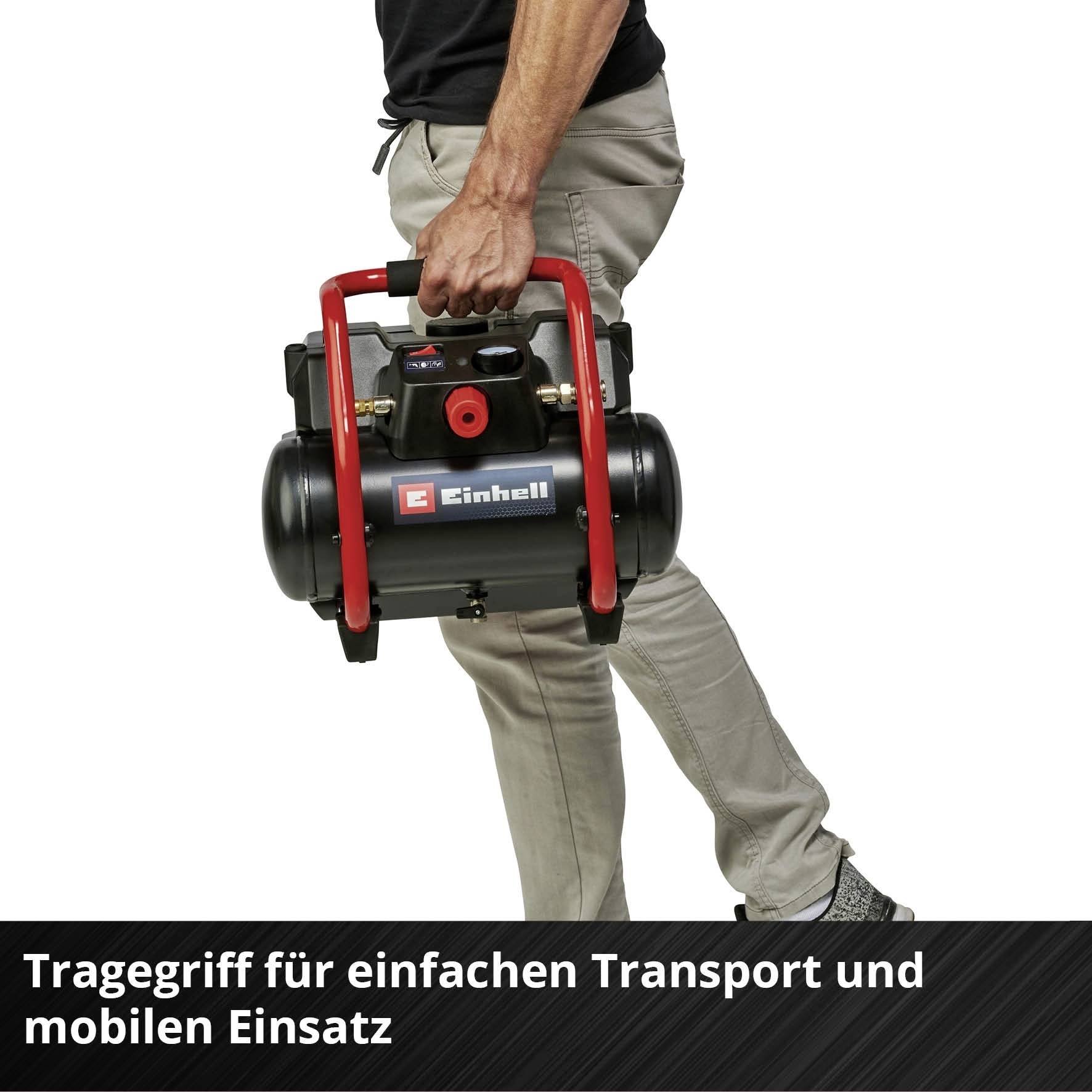 Einhell 4020415 Akku-Kompressor TE-AC 36/150 Li OF-Solo 8 bar 1 Zylinder