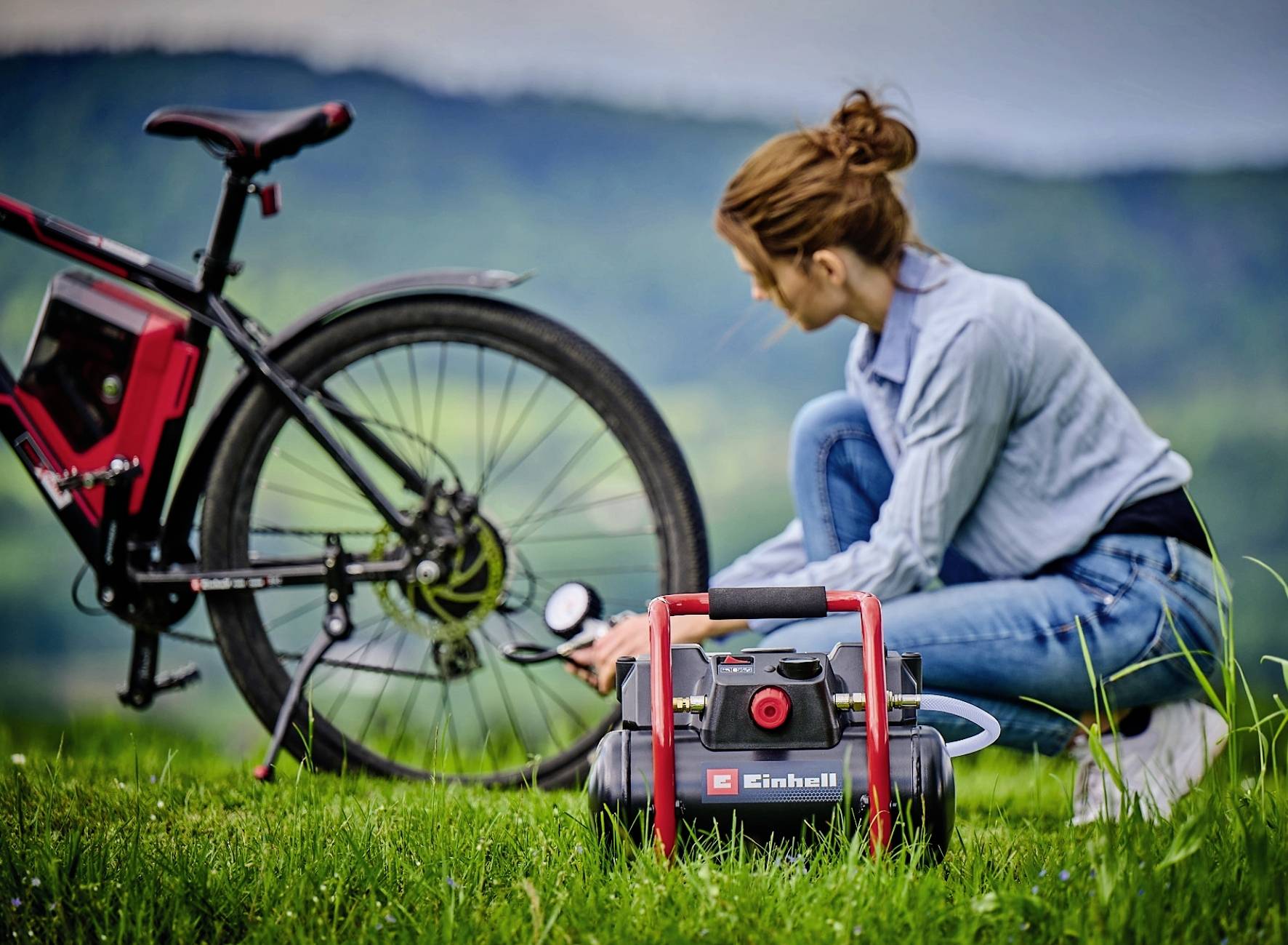 Einhell 4020415 Akku-Kompressor TE-AC 36/150 Li OF-Solo 8 bar 1 Zylinder