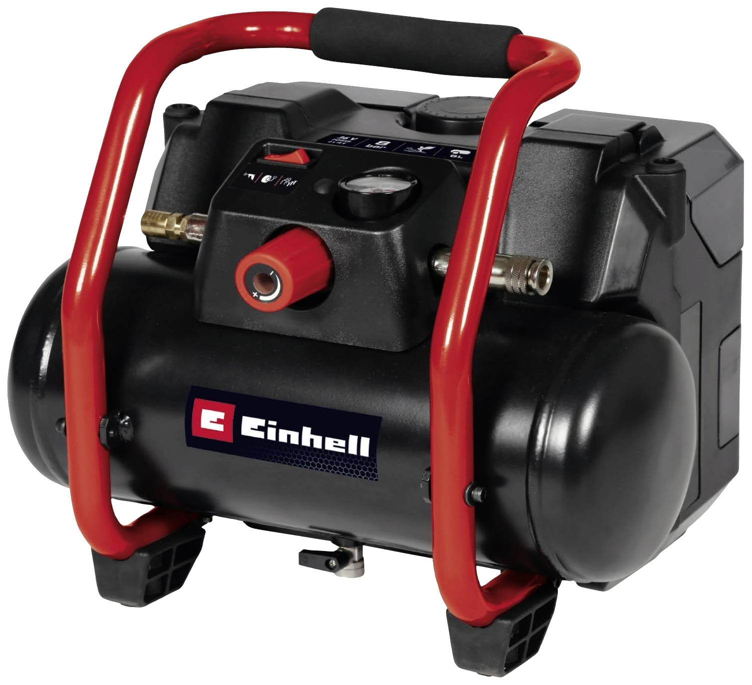 Einhell 4020415 Akku-Kompressor TE-AC 36/150 Li OF-Solo 8 bar 1 Zylinder