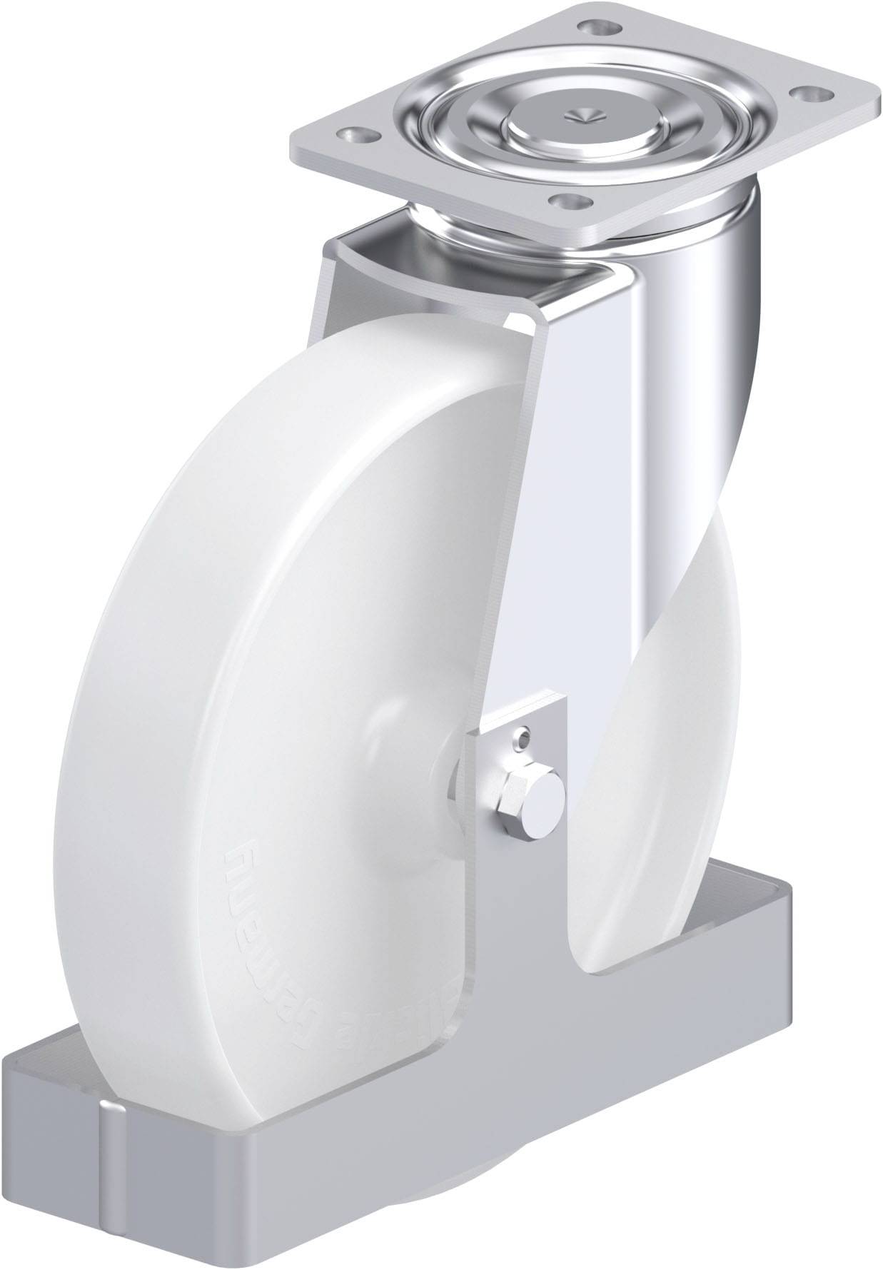 Blickle 940023 LH-PO 250G-FS Stahlblech-Lenkrolle Rad-Durchmesser: 250mm Tragfähigkeit (max.): 900kg 1St.