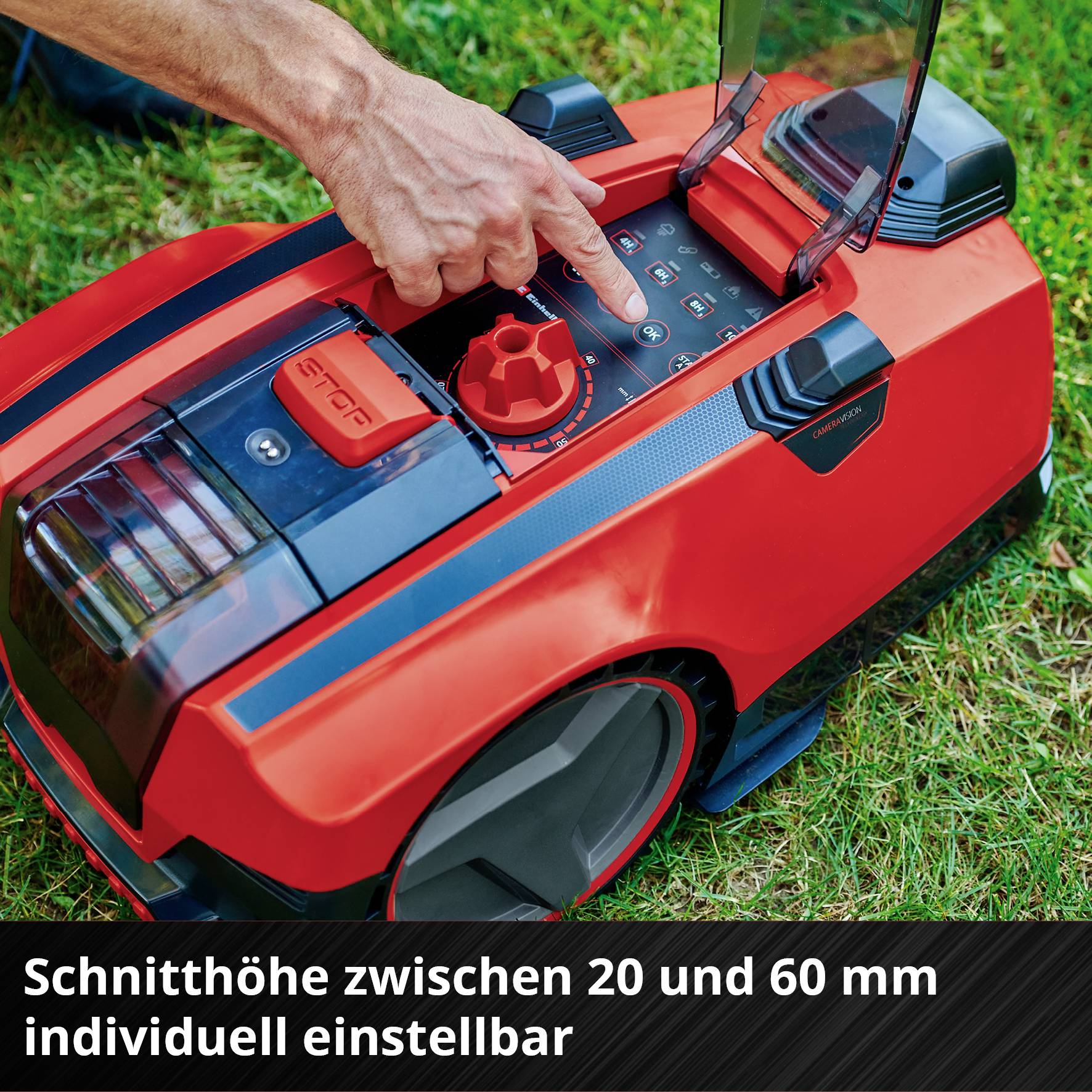 Einhell 3413991 FREELEXO CAM 500 Mähroboter Geeignet für Fläche max. 500m²