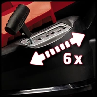 Einhell GC-EM 1800/43 Elektro Rasenmäher mit Schnitthöhenverstellung, Höhenverstellbarer Griff mit Klappfunktion 1800W Einhell GC-EM 1800/43 Elektro Rasenmäher mit Schnitthöhenverstellung, Höhenverstellbarer Griff mit Klappfunktion 1800W