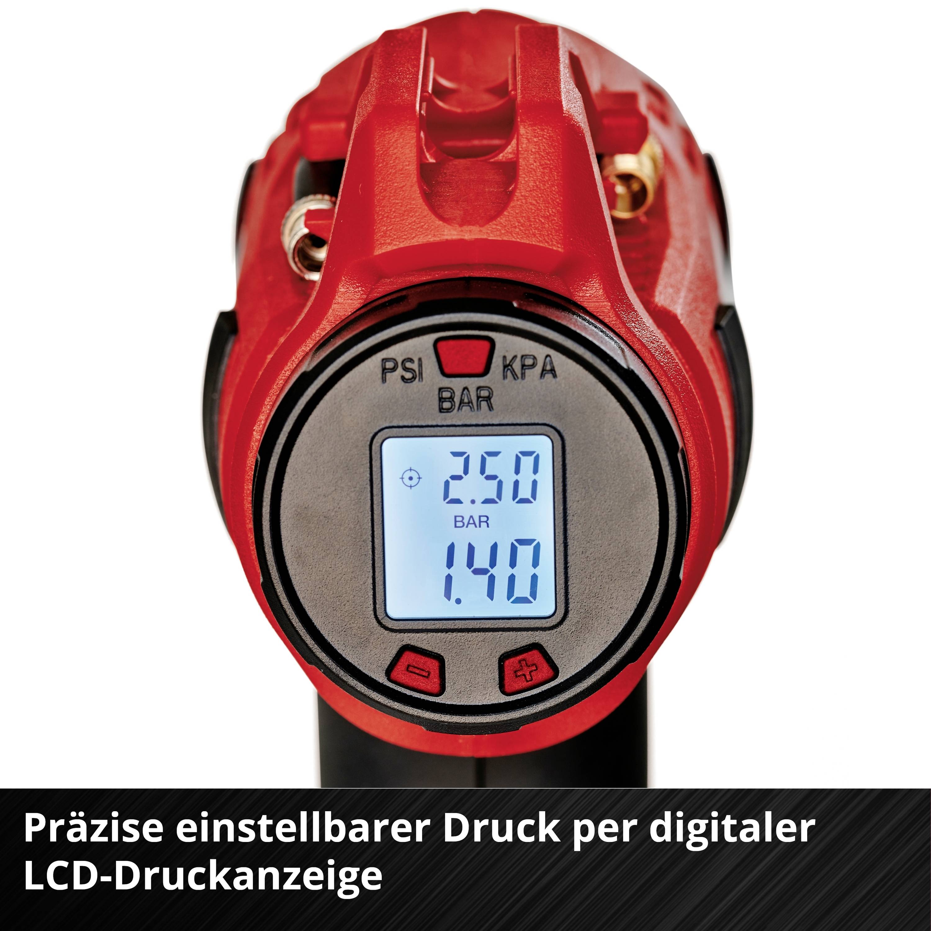 Einhell 2070111 Akku-Kompressor CE-AP 18+CE-CC 18+2,0Ah Inkl. 1 Akku