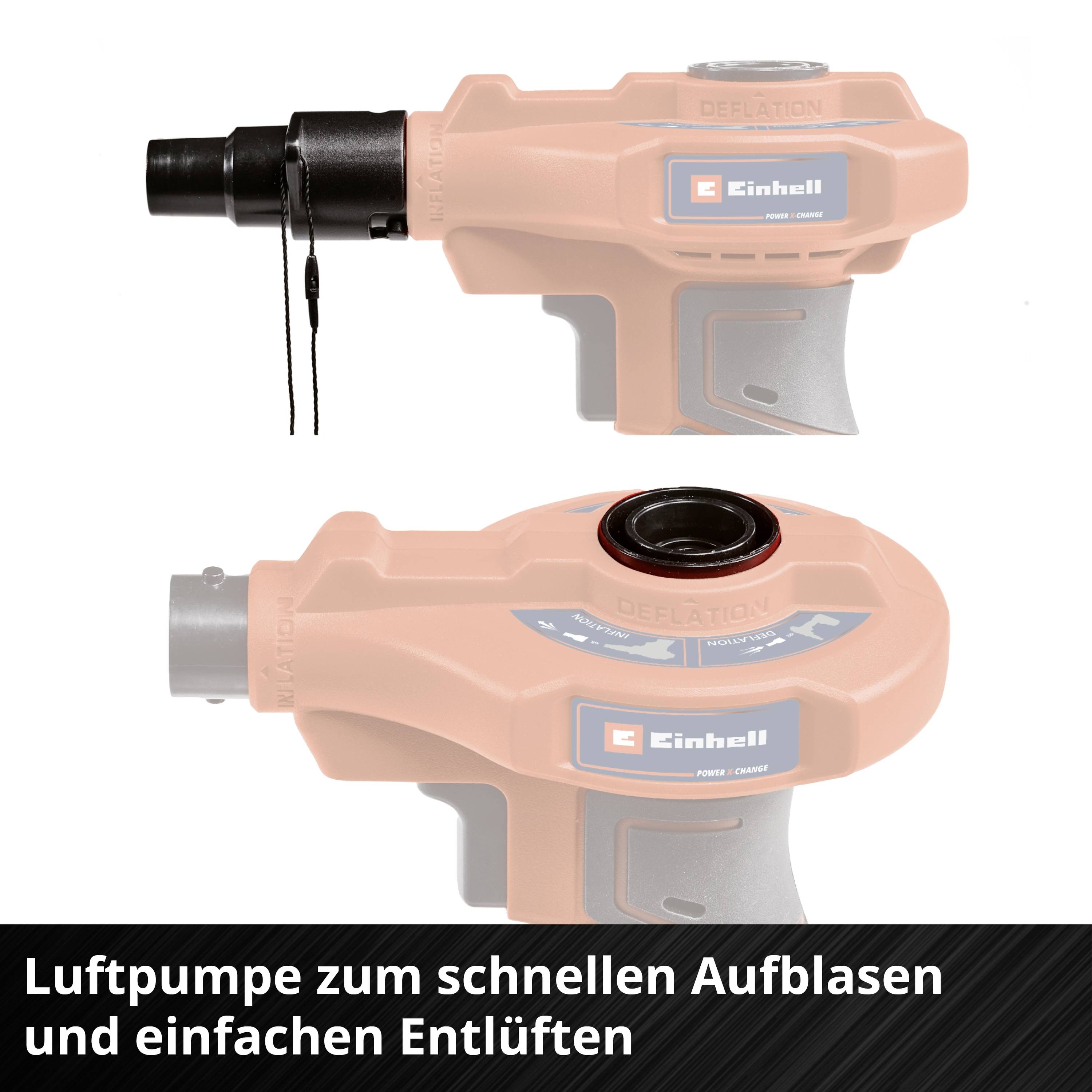 Einhell 2070111 Akku-Kompressor CE-AP 18+CE-CC 18+2,0Ah Inkl. 1 Akku
