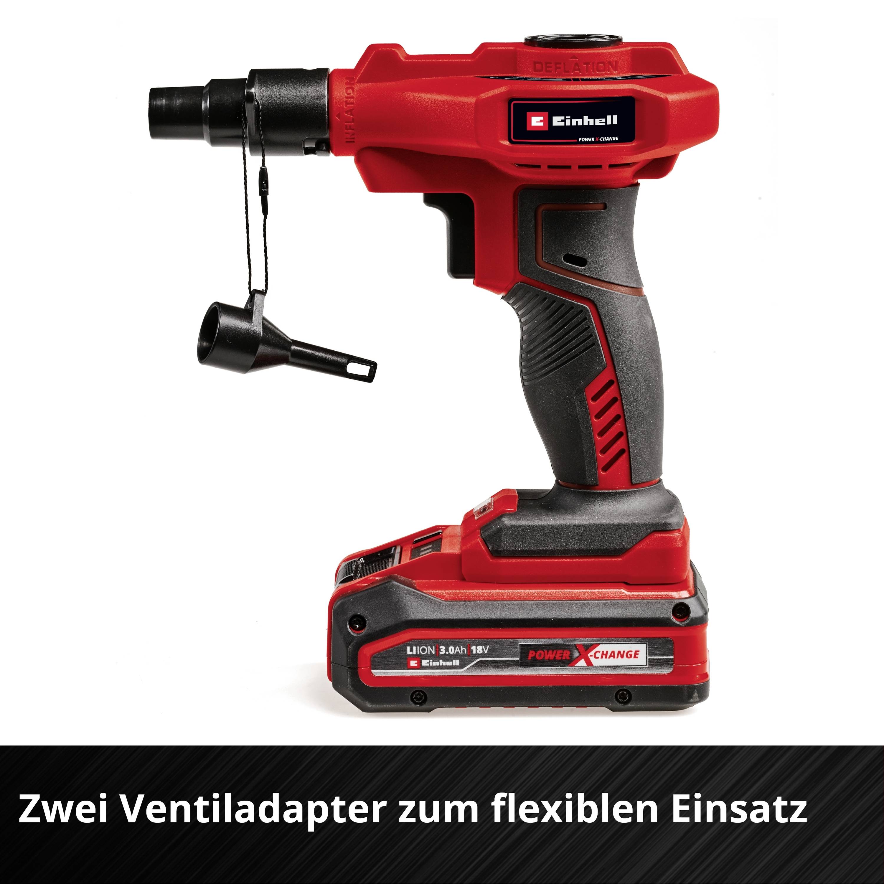Einhell 2070111 Akku-Kompressor CE-AP 18+CE-CC 18+2,0Ah Inkl. 1 Akku