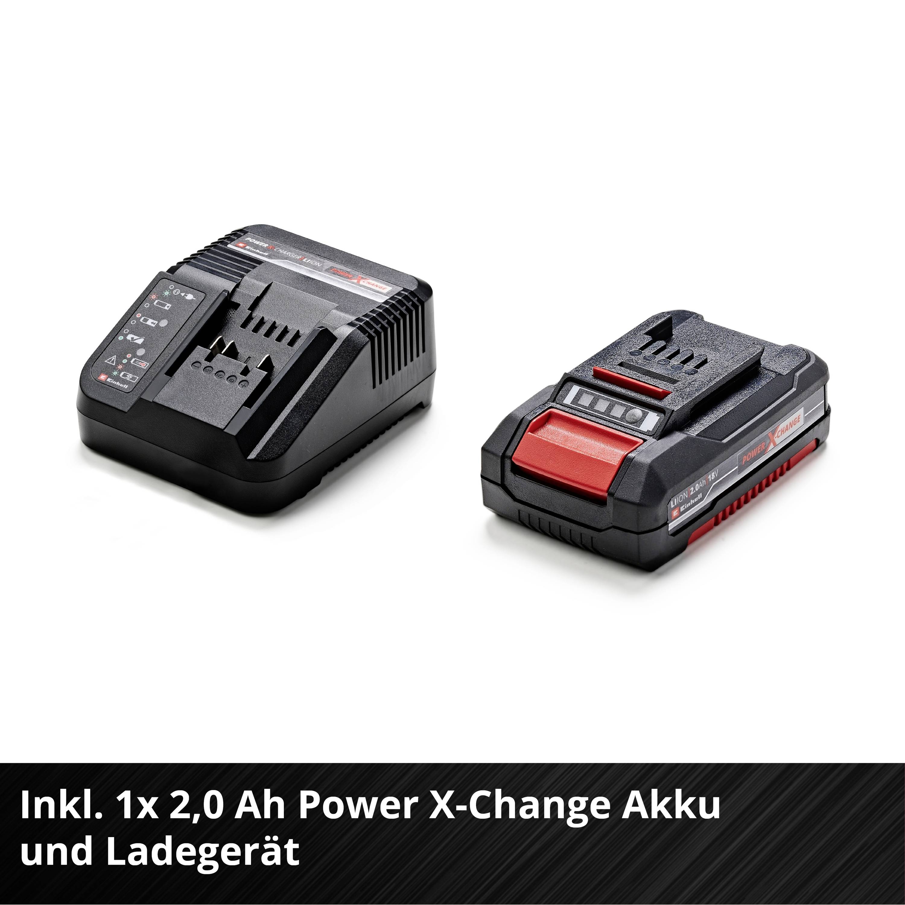 Einhell 2070111 Akku-Kompressor CE-AP 18+CE-CC 18+2,0Ah Inkl. 1 Akku