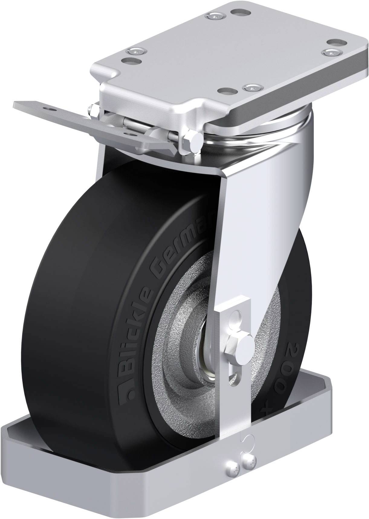 Blickle 960763 LH-SE 202K-IS-FS Stahlblech-Lenkrolle Rad-Durchmesser: 200mm Tragfähigkeit (max.): 800kg 1St.