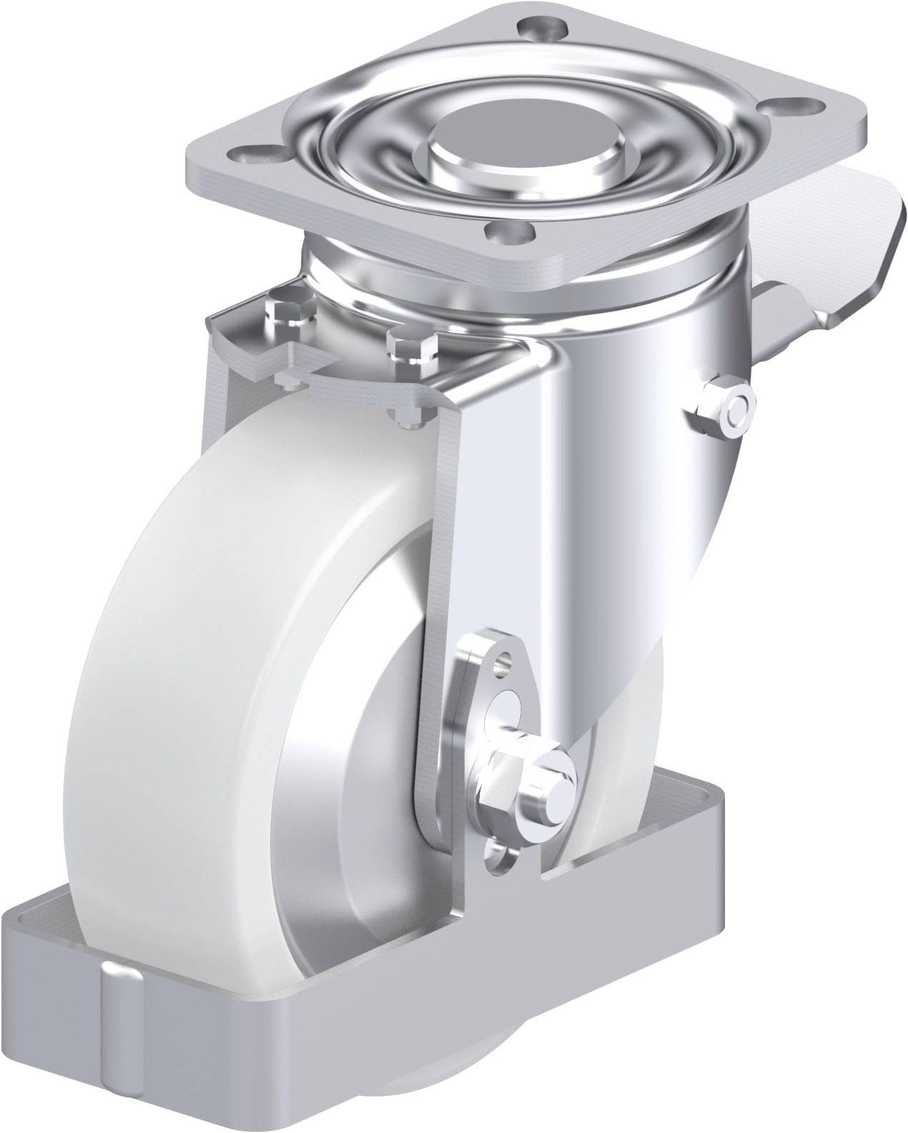 Blickle 940062 LH-SPO 125G-1-ST-FA-FS Stahlblech-Lenkrolle Rad-Durchmesser: 125mm Tragfähigkeit (max.): 700kg 1St.