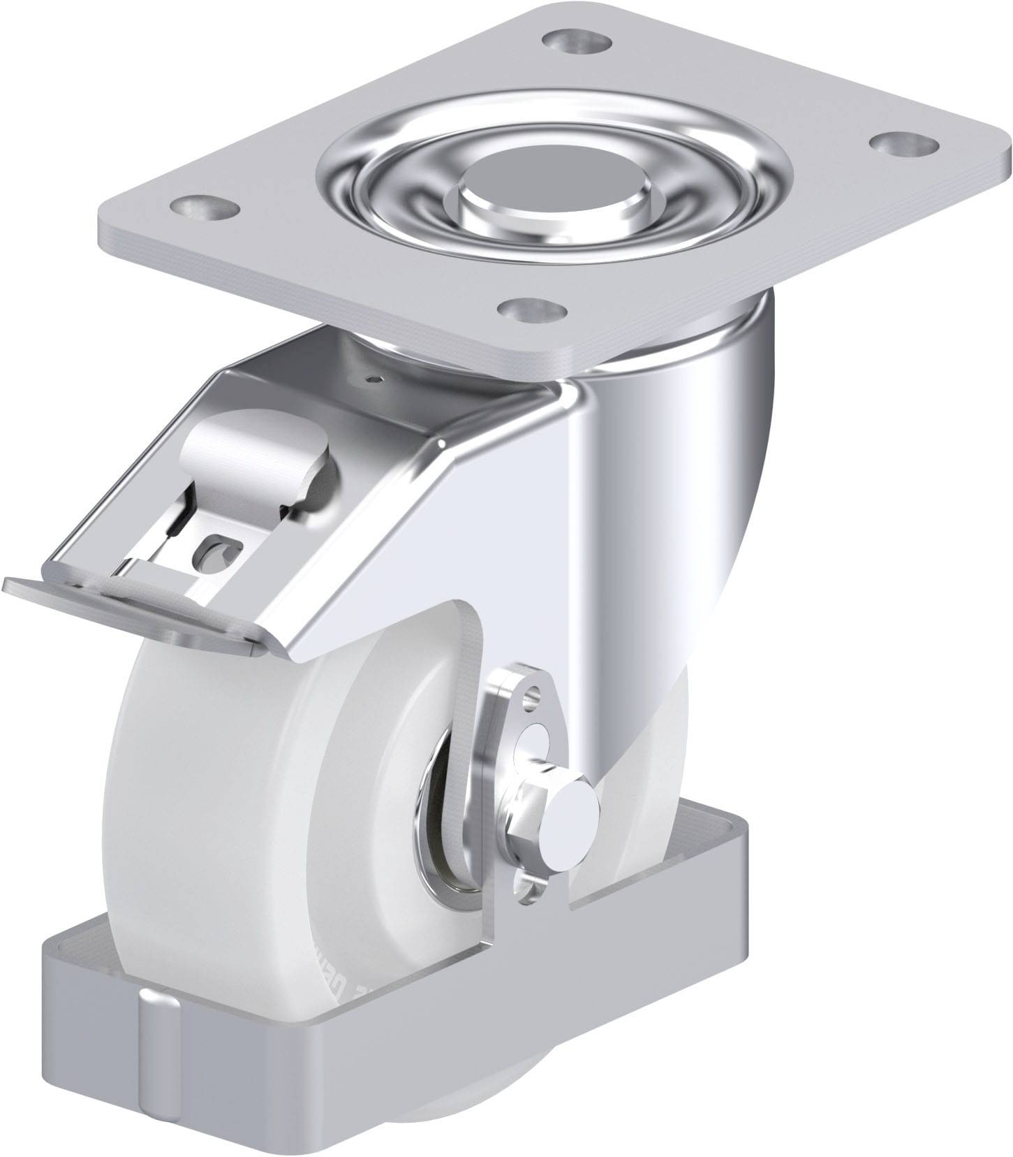 Blickle 940073 LH-SPO 125K-3-FI-FS Stahlblech-Lenkrolle Rad-Durchmesser: 125mm Tragfähigkeit (max.): 700kg 1St.