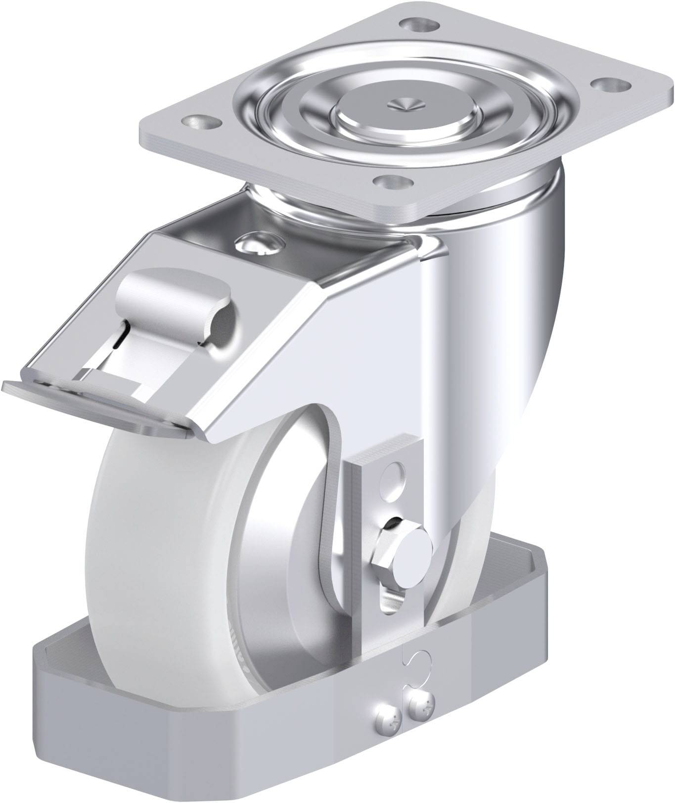 Blickle 885114 LH-SPO 150K-FI-FA-FS Stahlblech-Lenkrolle Rad-Durchmesser: 150mm Tragfähigkeit (max.): 800kg 1St.