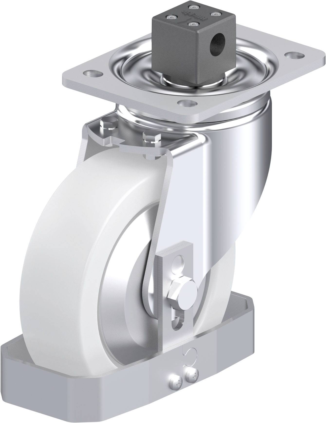 Blickle 940112 LH-SPO 160G-CS13-FA-FS Stahlblech-Lenkrolle Rad-Durchmesser: 160mm Tragfähigkeit (max.): 850kg 1St.