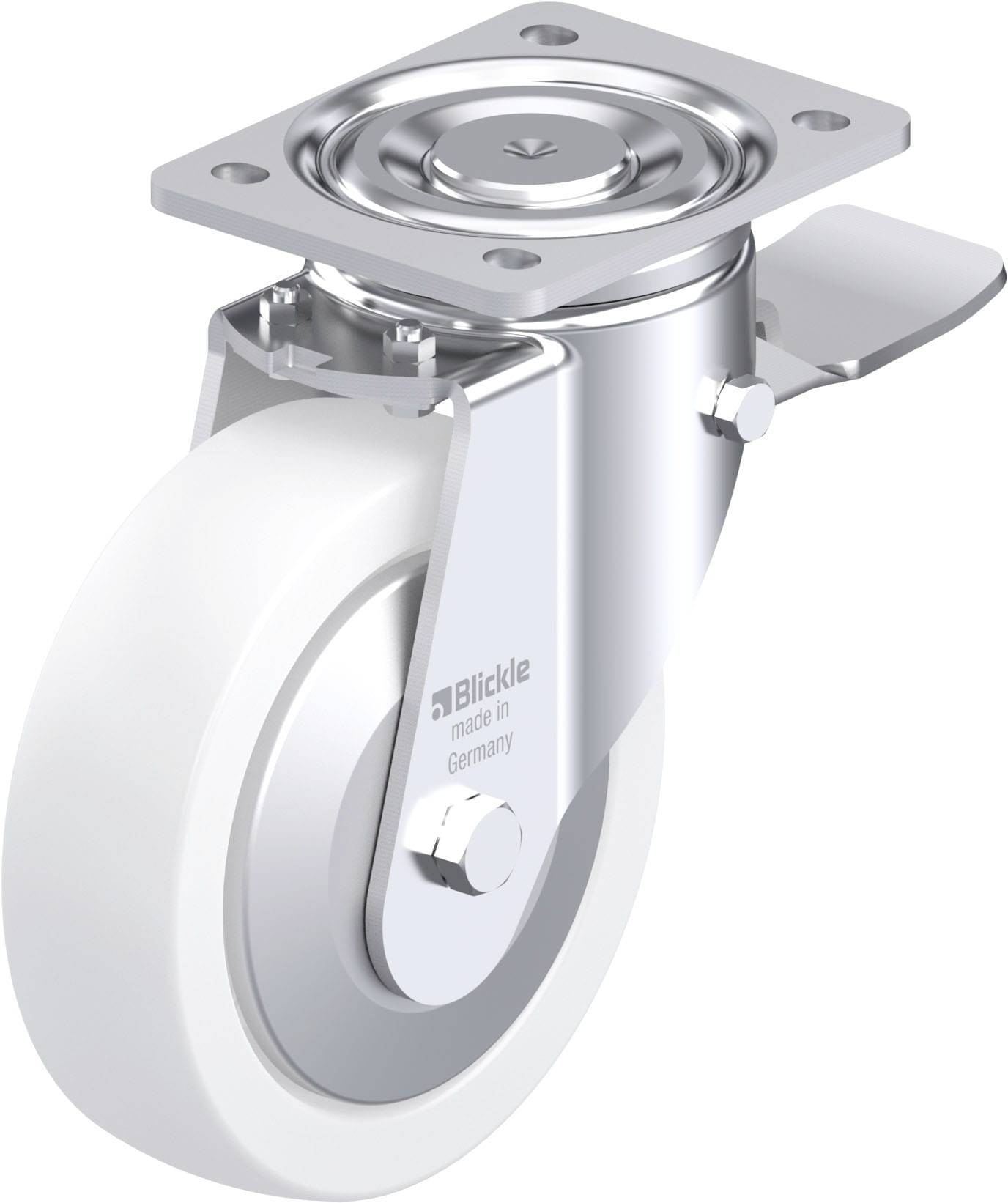 Blickle 750187 LH-SPO 175G-ST-FA Stahlblech-Lenkrolle Rad-Durchmesser: 175mm Tragfähigkeit (max.): 900kg 1St.