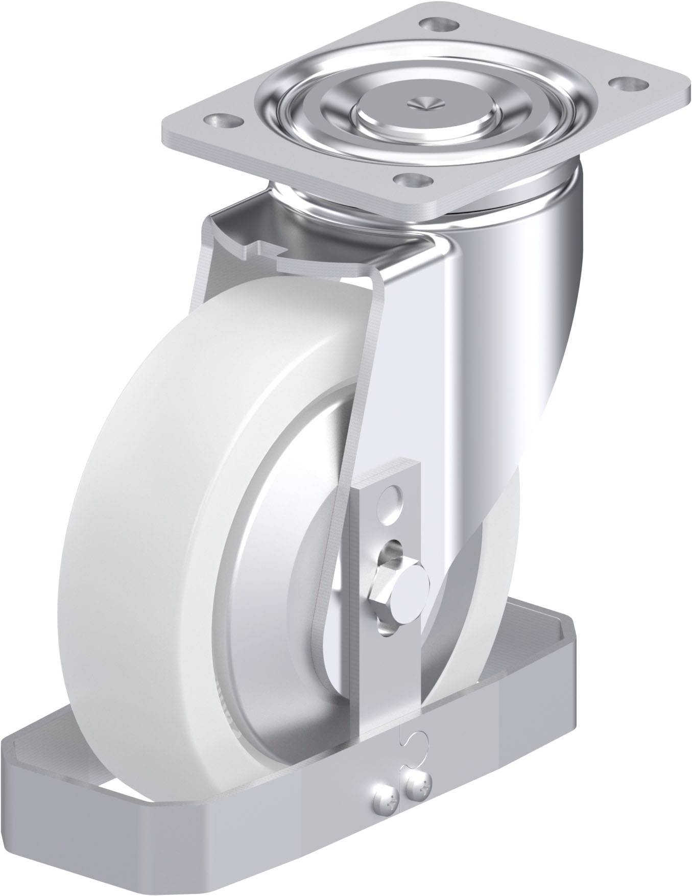 Blickle 940133 LH-SPO 175K-FA-FS Stahlblech-Lenkrolle Rad-Durchmesser: 175mm Tragfähigkeit (max.): 900kg 1St.