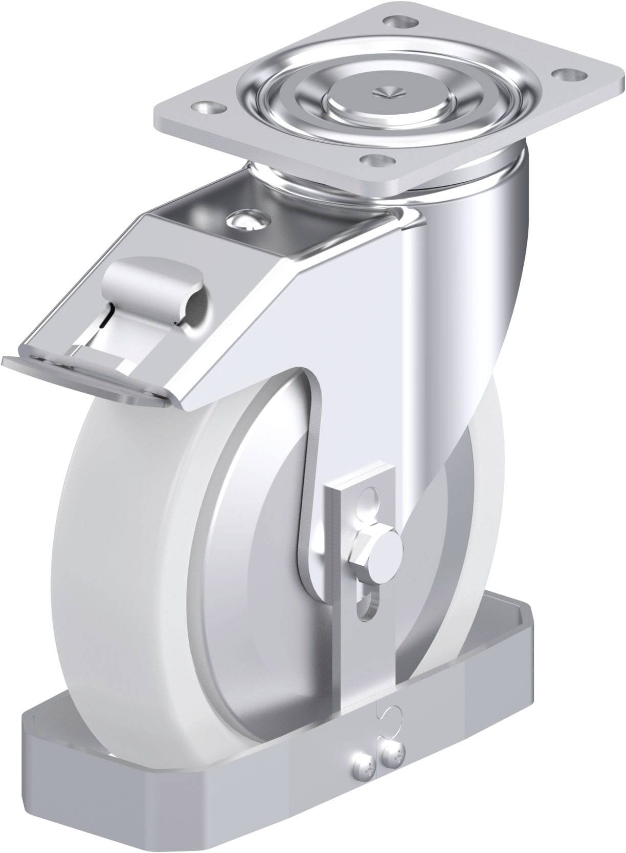 Blickle 940142 LH-SPO 200G-FI-FA-FS Stahlblech-Lenkrolle Rad-Durchmesser: 200mm Tragfähigkeit (max.): 900kg 1St.