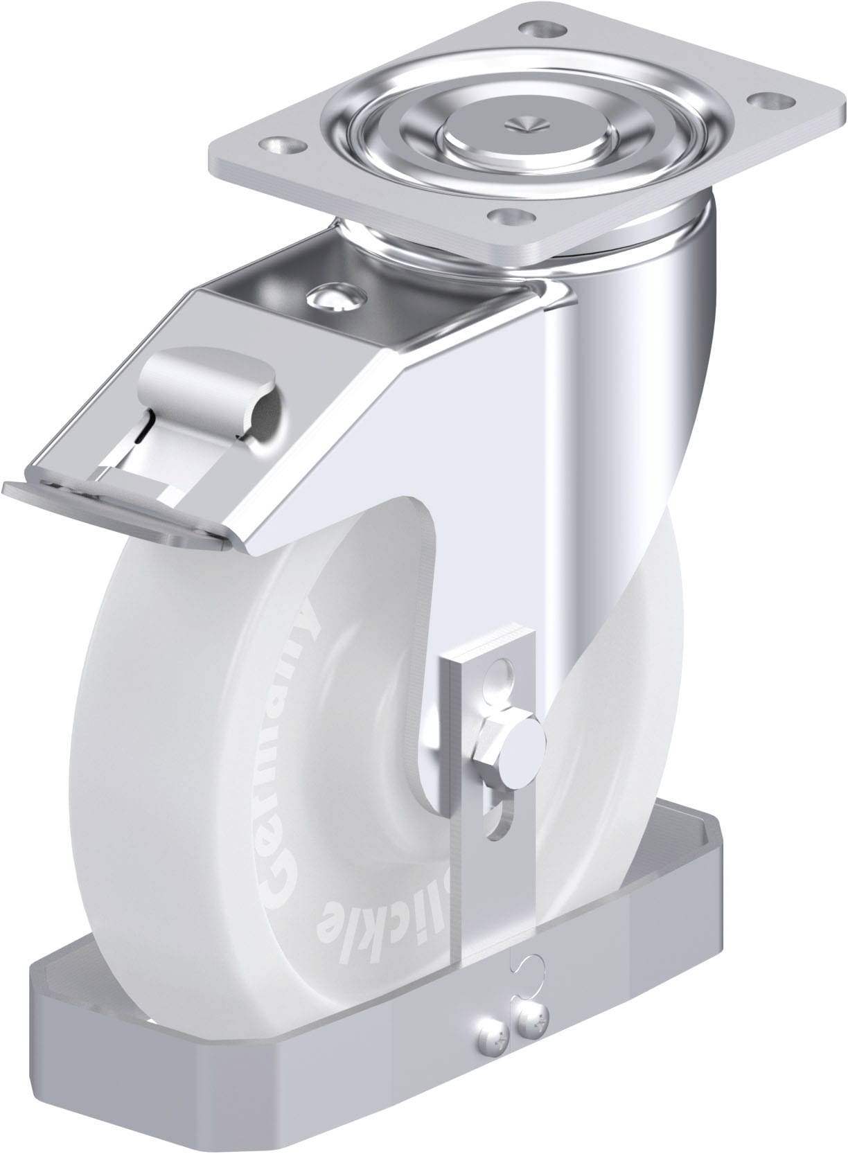 Blickle 940141 LH-SPO 200G-FI-FS Stahlblech-Lenkrolle Rad-Durchmesser: 200mm Tragfähigkeit (max.): 900kg 1St.