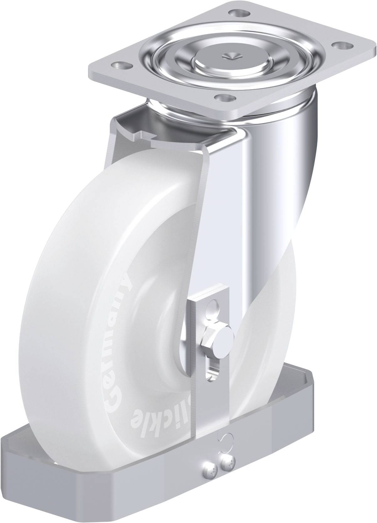 Blickle 940137 LH-SPO 200G-FS Stahlblech-Lenkrolle Rad-Durchmesser: 200mm Tragfähigkeit (max.): 900kg 1St.