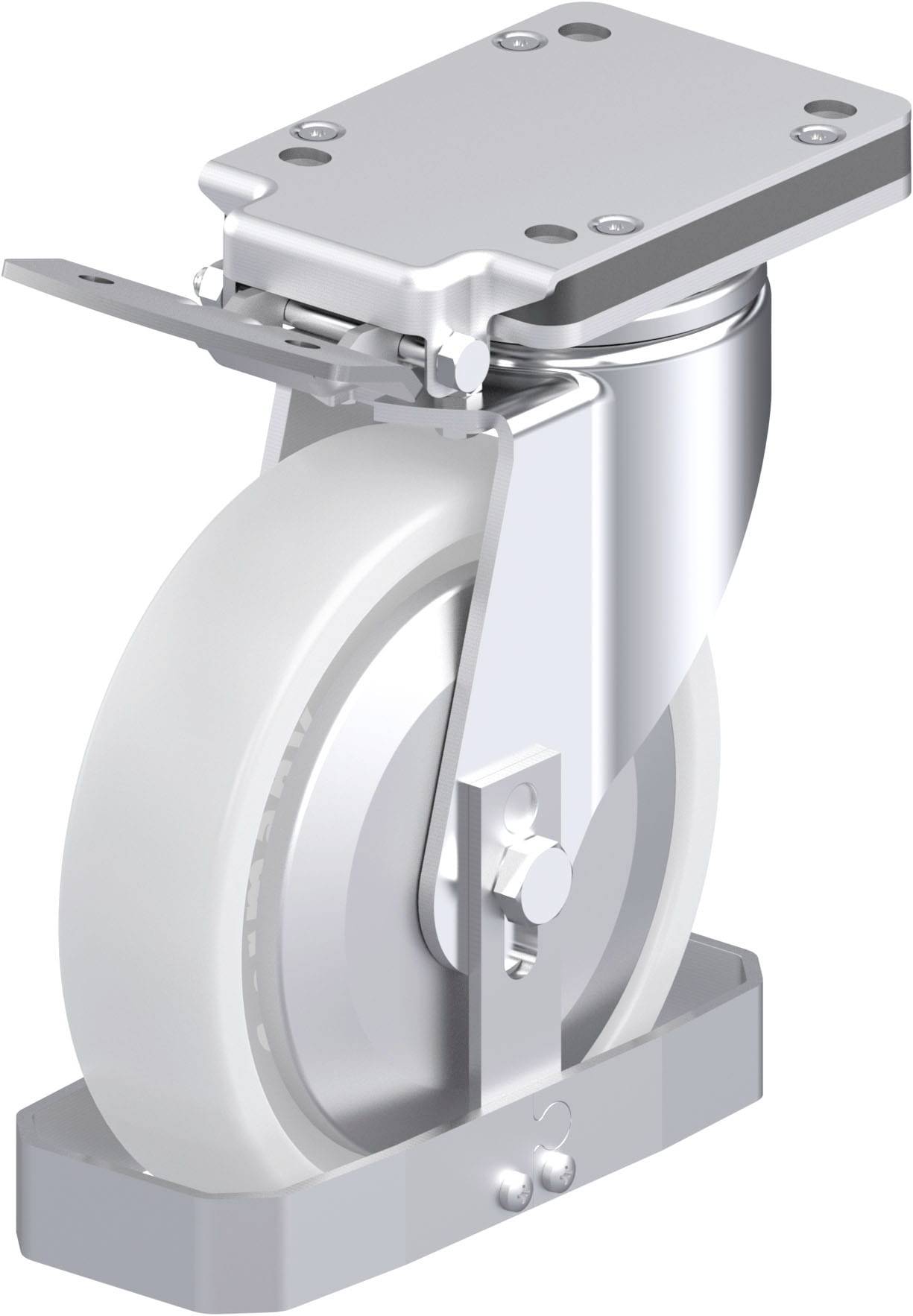 Blickle 940158 LH-SPO 201G-IS-FA-FS Stahlblech-Lenkrolle Rad-Durchmesser: 200mm Tragfähigkeit (max.): 900kg 1St.