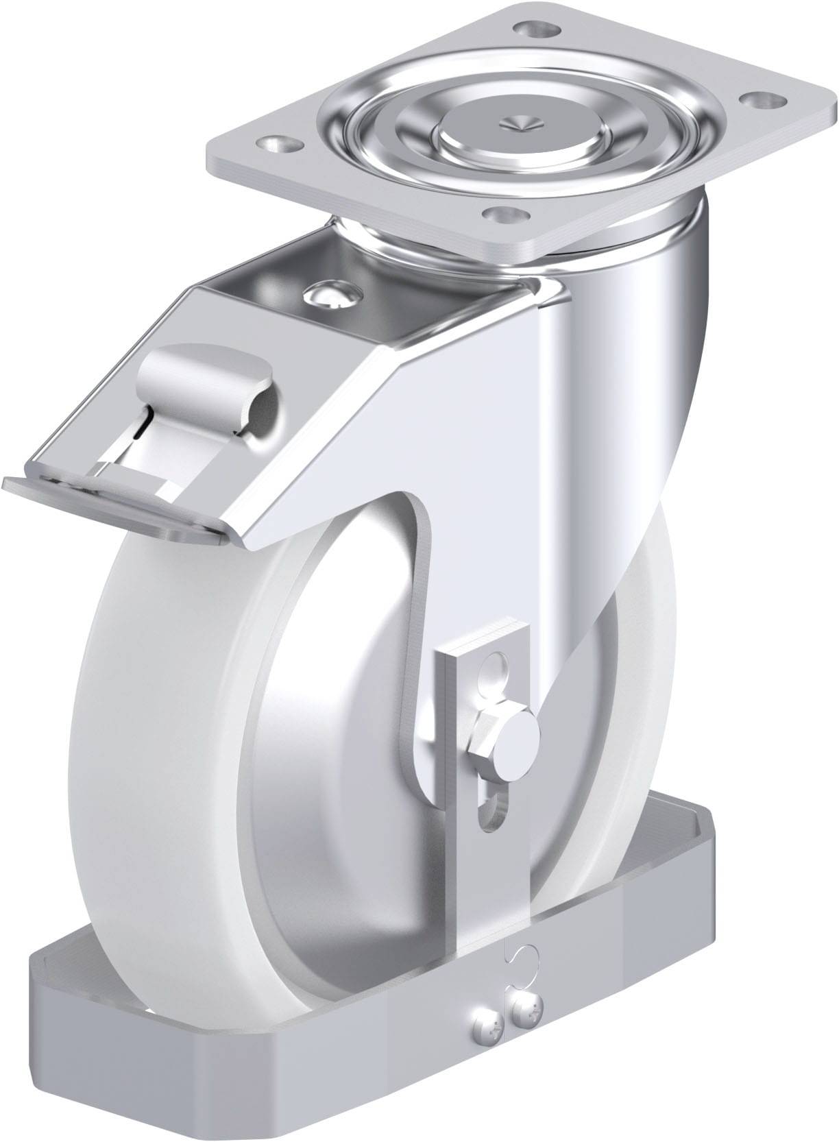 Blickle 940163 LH-SPO 201K-FI-FA-FS Stahlblech-Lenkrolle Rad-Durchmesser: 200mm Tragfähigkeit (max.): 900kg 1St.