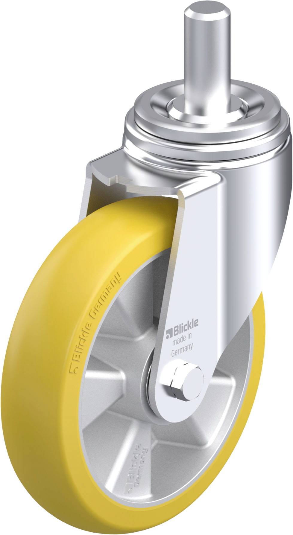 Blickle 936717 LHZ-ALTH 200K-CO Stahlblech-Lenkrolle Rad-Durchmesser: 200mm Tragfähigkeit (max.): 800kg 1St.