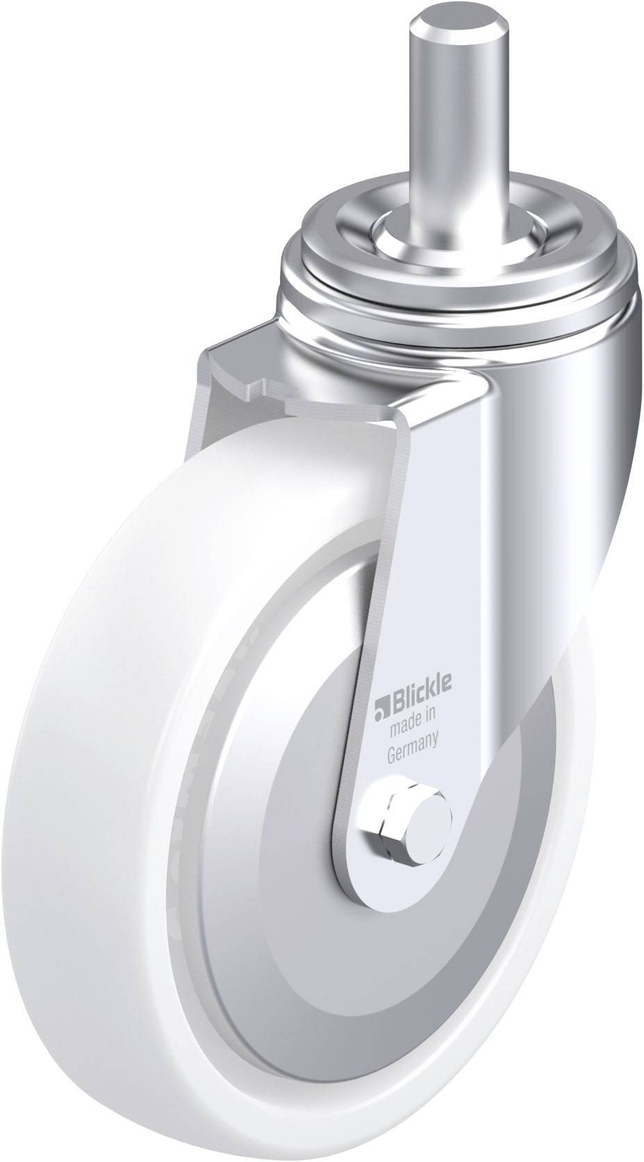 Blickle 852967 LHZ-SPO 201G-FA Stahlblech-Lenkrolle Rad-Durchmesser: 200mm Tragfähigkeit (max.): 900kg 1St.