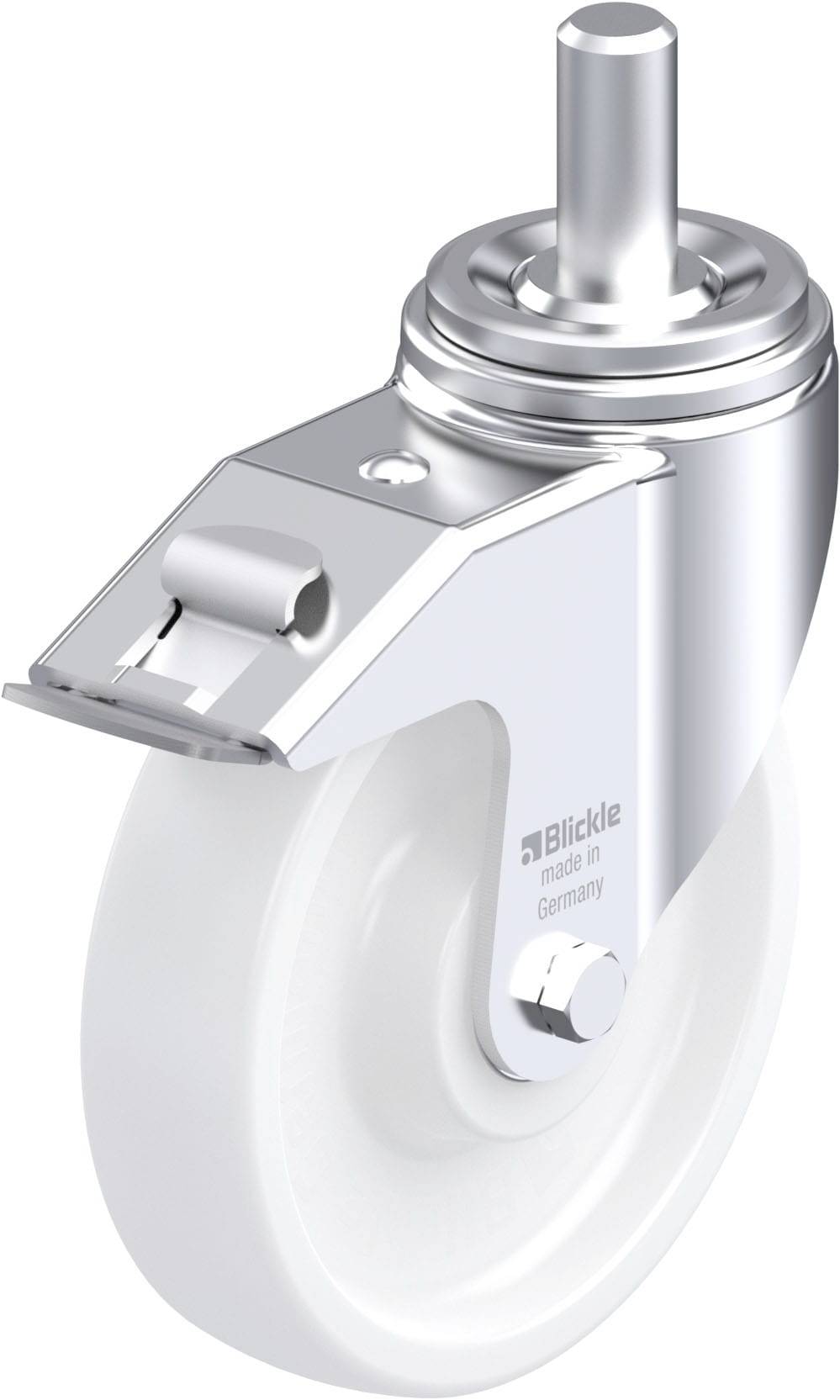 Blickle 754680 LHZ-SPO 201K-FI Stahlblech-Lenkrolle Rad-Durchmesser: 200mm Tragfähigkeit (max.): 900kg 1St.