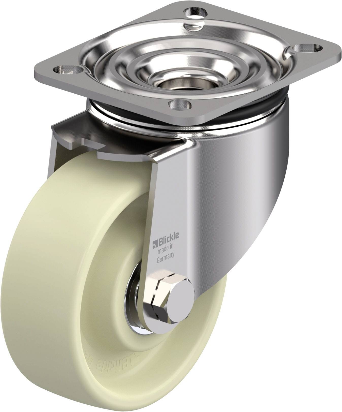 Blickle 940380 LIKX-POH 102HXK-1 Hitzebeständige Edelstahl-Lenkrolle Rad-Durchmesser: 100mm Tragfähigkeit (max.): 300kg 1St.