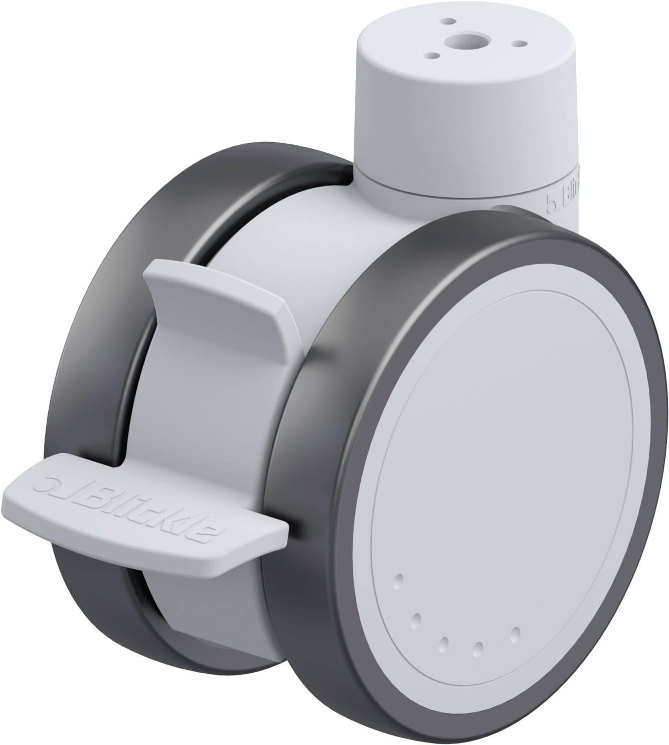 Blickle 958598 LKDGH-PATH 100K-9-FI Kunststoff-Doppelrolle Rad-Durchmesser: 100mm Tragfähigkeit (max.): 100kg 1St.