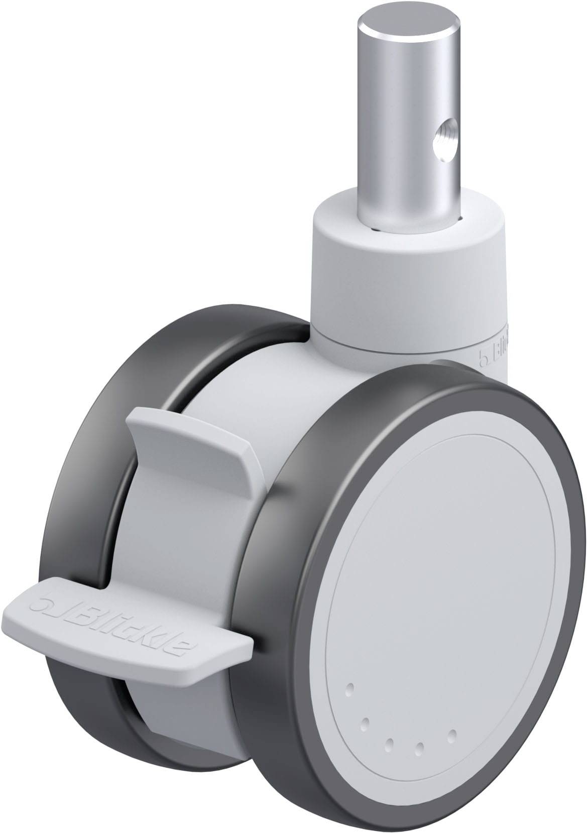 Blickle 935661 LKDGH-PATH 100K-FI-ZA55 Kunststoff-Doppelrolle Rad-Durchmesser: 100mm Tragfähigkeit (max.): 100kg 1St.