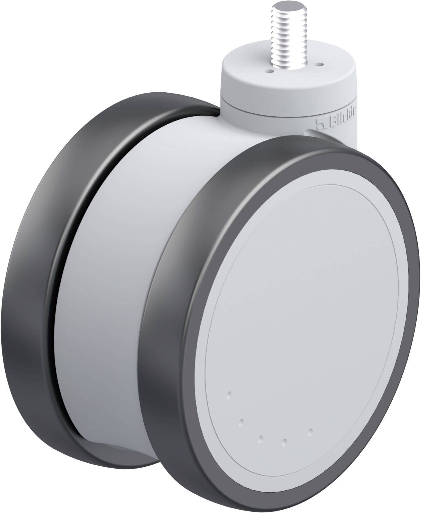 Blickle 935706 LKDGH-PATH 125K-GS12 Kunststoff-Doppelrolle Rad-Durchmesser: 125mm Tragfähigkeit (max.): 125kg 1St.