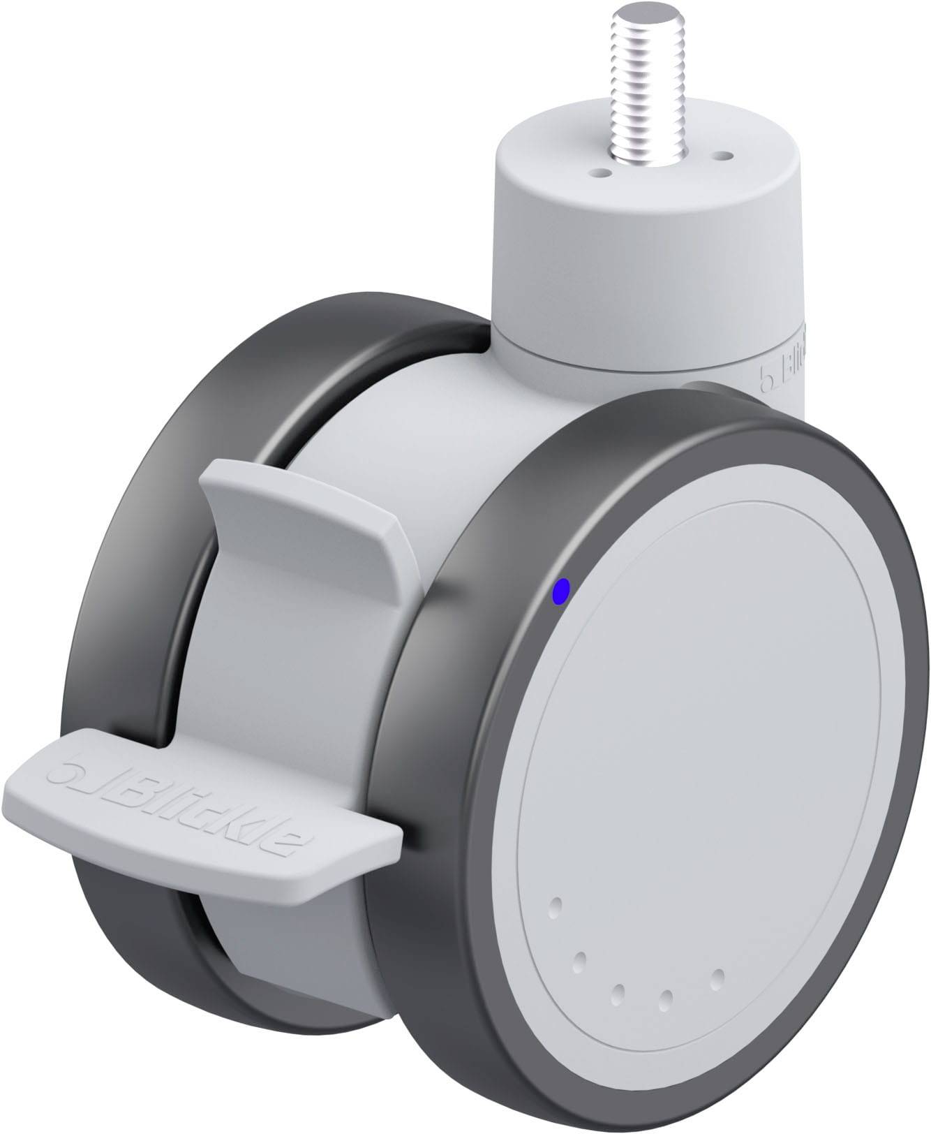 Blickle 935796 LKDGXH-PATH 100XK-FI-GSX10 Kunststoff-Doppelrolle Rad-Durchmesser: 100mm Tragfähigkeit (max.): 100kg 1St.