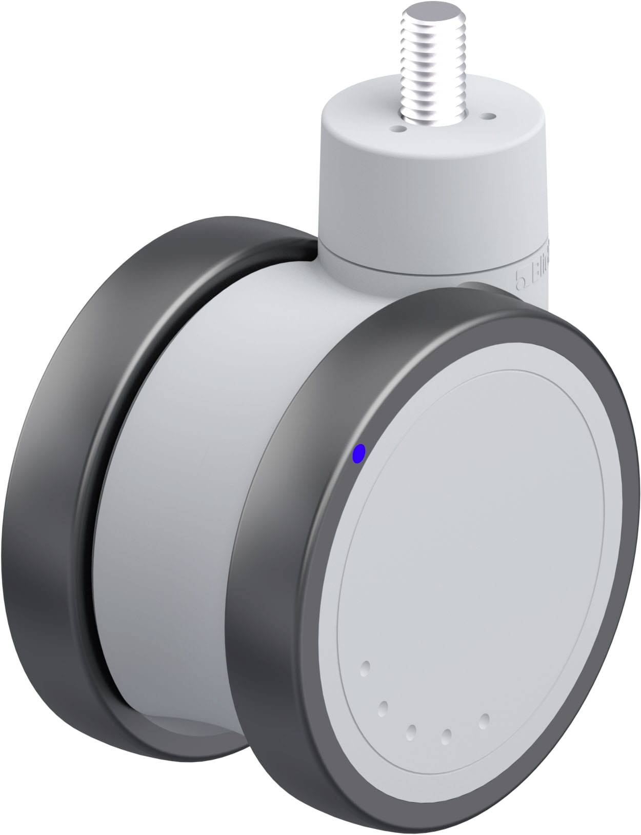 Blickle 935802 LKDGXH-PATH 100XK-GSX12 Kunststoff-Doppelrolle Rad-Durchmesser: 100mm Tragfähigkeit (max.): 100kg 1St.