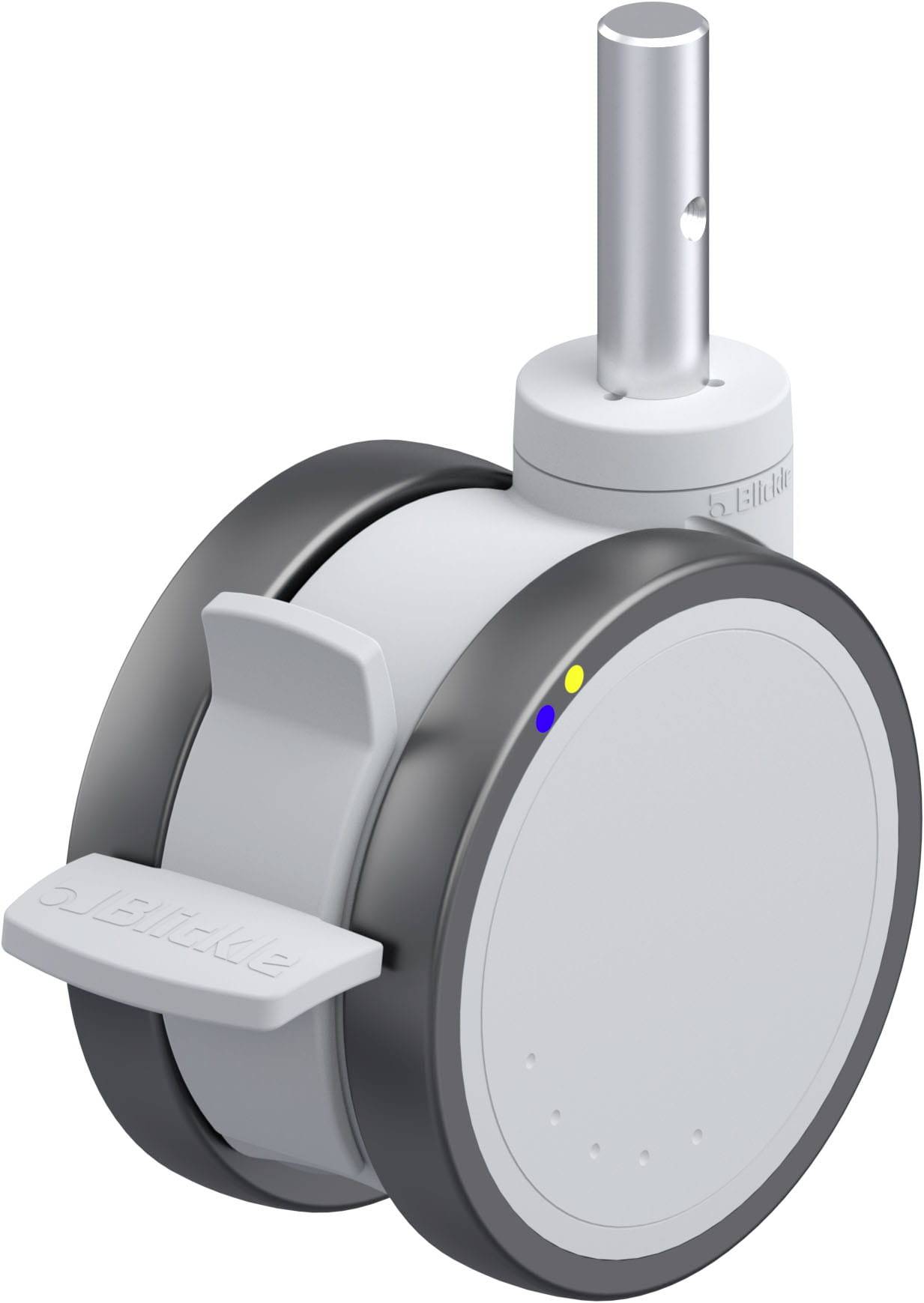 Blickle 935835 LKDGXH-PATH 125XK-FI-ELS-ZAX51 Kunststoff-Doppelrolle Rad-Durchmesser: 125mm Tragfähigkeit (max.): 125kg 1St.