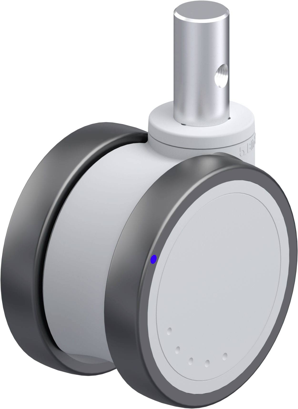 Blickle 935874 LKDGX-PATH 100XK-ZAX55 Kunststoff-Doppelrolle Rad-Durchmesser: 100mm Tragfähigkeit (max.): 100kg 1St.