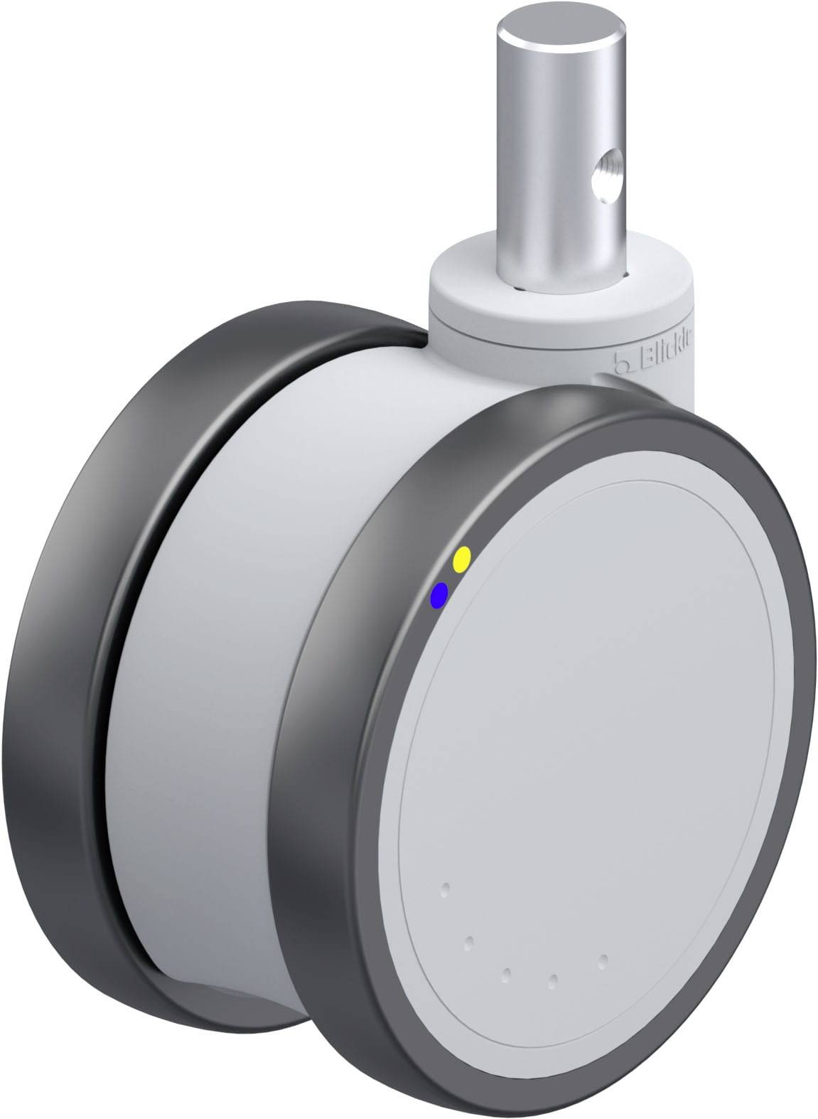 Blickle 924718 LKDGX-PATH 125XK-ELS-ZAX55 Kunststoff-Doppelrolle Rad-Durchmesser: 125mm Tragfähigkeit (max.): 125kg 1St.