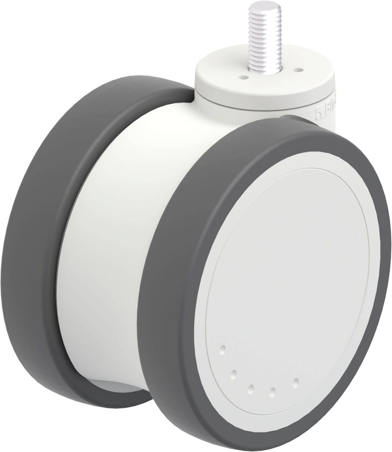 Blickle 935621 LKD-PATH 100K-GS10 Kunststoff-Doppelrolle Rad-Durchmesser: 100mm Tragfähigkeit (max.): 100kg 1St.