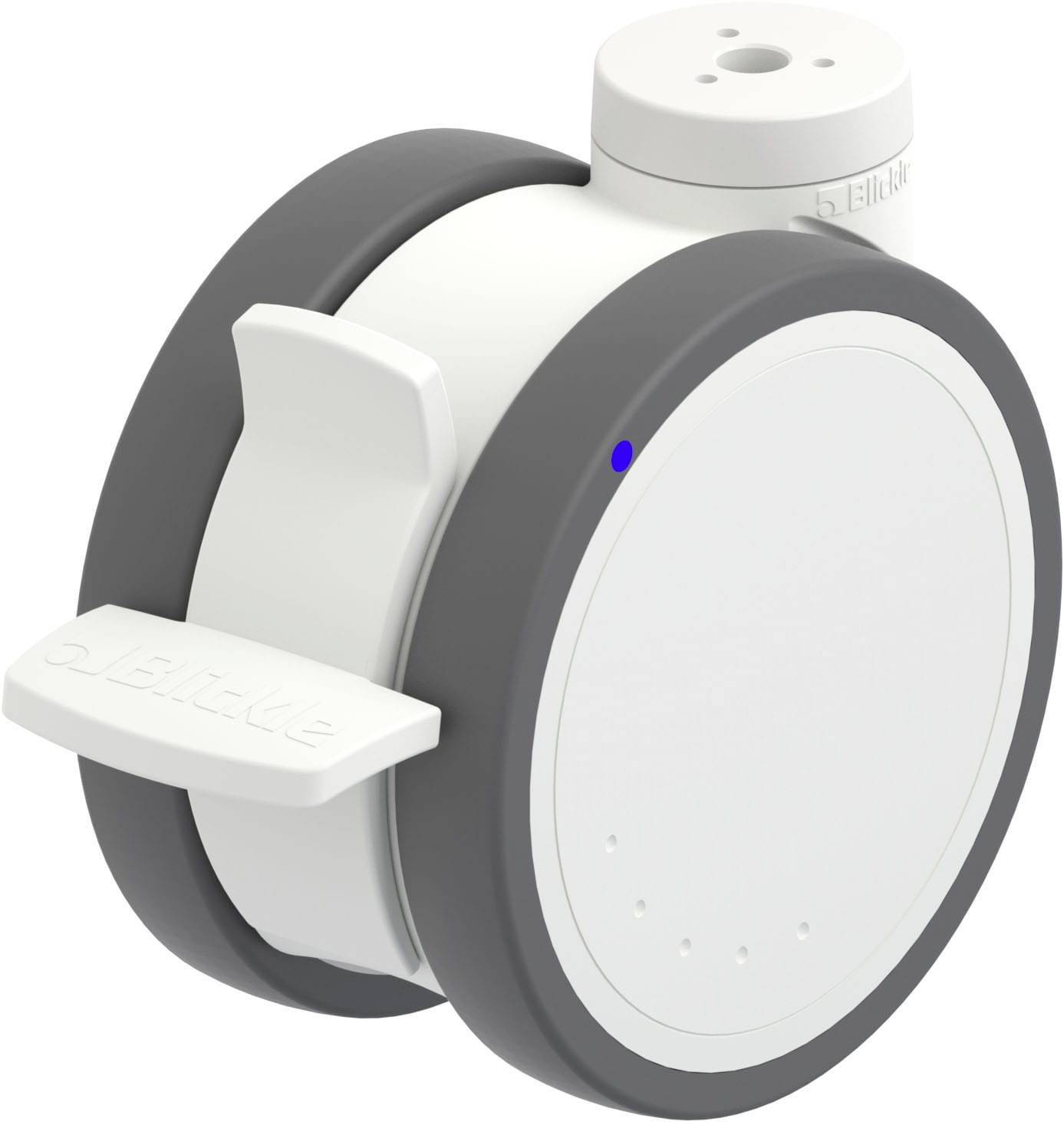 Blickle 935951 LKDXH-PATH 125XK-11-FI Kunststoff-Doppelrolle Rad-Durchmesser: 125mm Tragfähigkeit (max.): 125kg 1St.