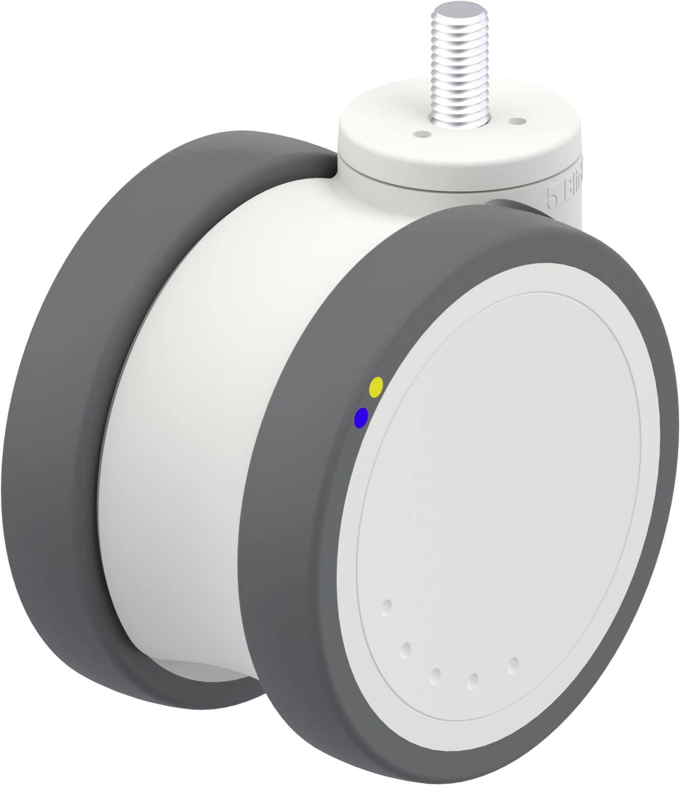 Blickle 935994 LKDX-PATH 100XK-ELS-GSX10 Kunststoff-Doppelrolle Rad-Durchmesser: 100mm Tragfähigkeit (max.): 100kg 1St.